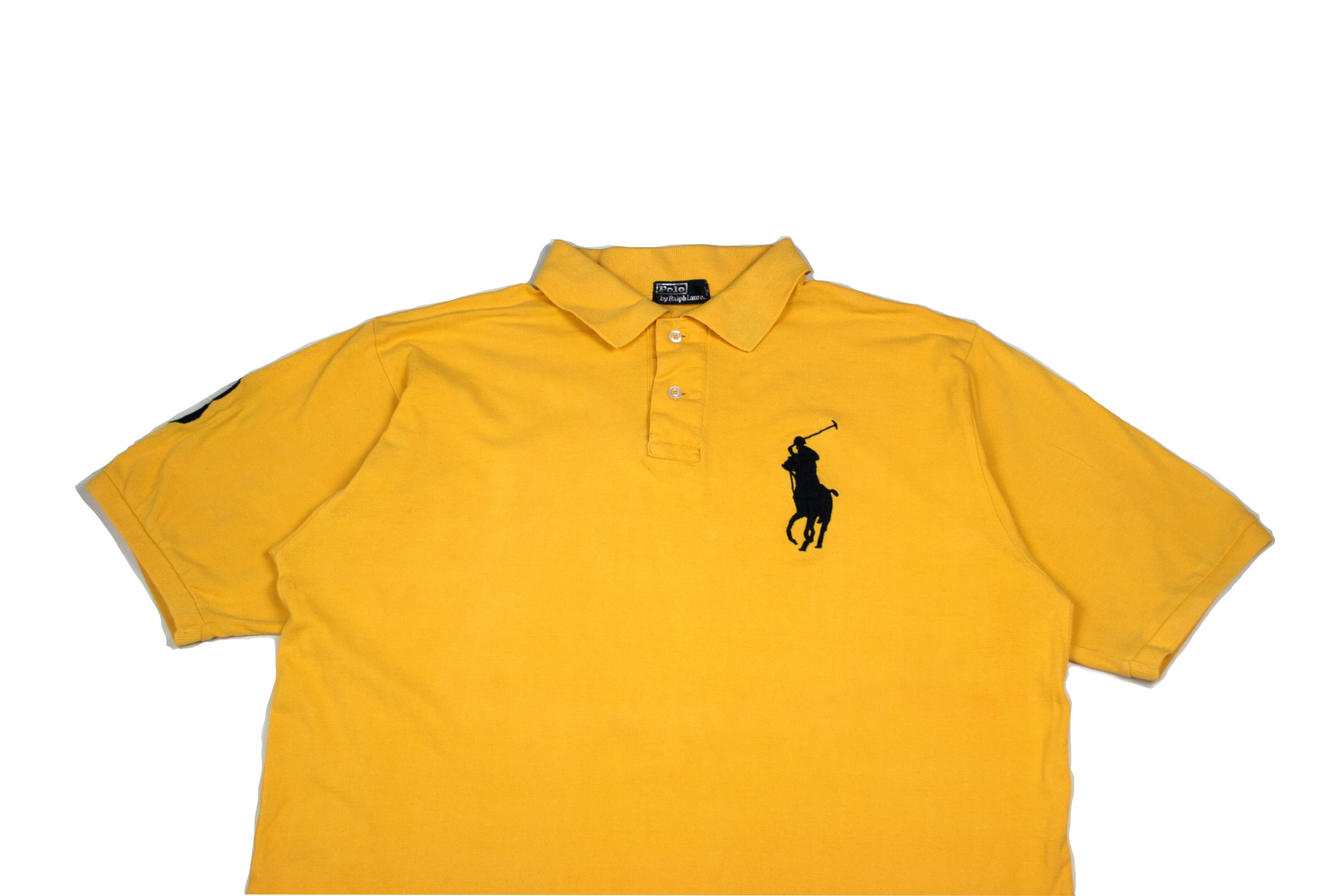 Polo Ralph Lauren × Ralph Lauren × Vintage 00S Y2K Chief Keef Style Polo Size US XXL / EU 58 / 5 - 3 Thumbnail