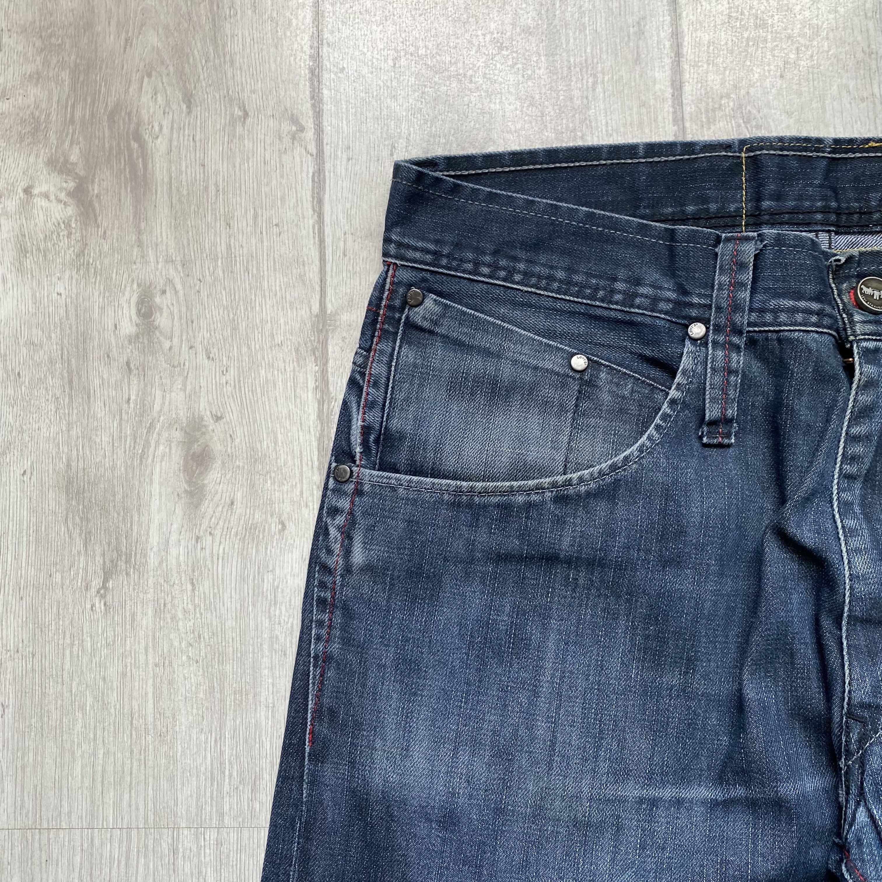 Levi's Vintage Clothing 👖 Vintage Faded Levis jeans denim pants Engineered Size US 34 / EU 50 - 6 Thumbnail