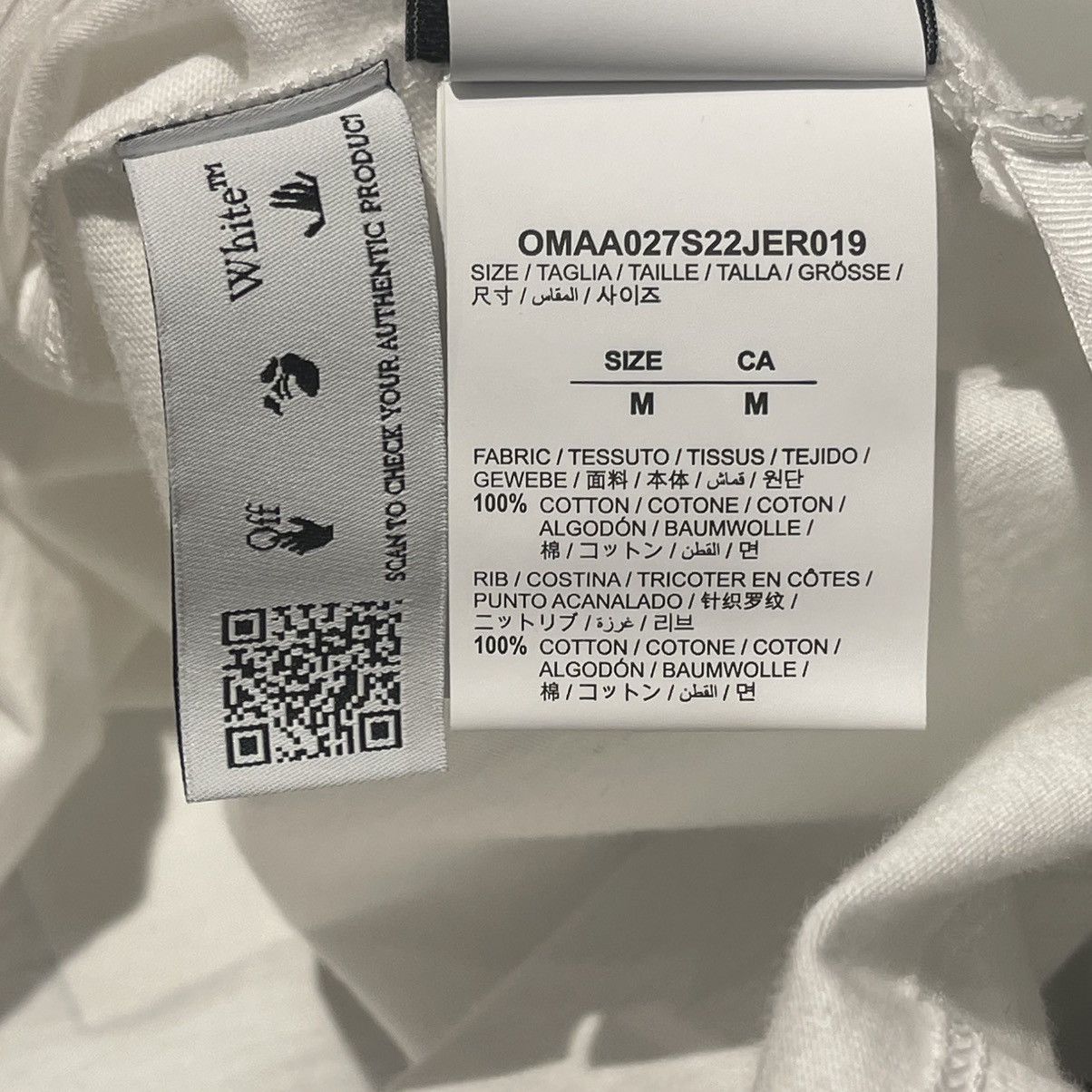 Off-White Off-White Blue Metal Arrow Tee Size US M / EU 48-50 / 2 - 7 Thumbnail