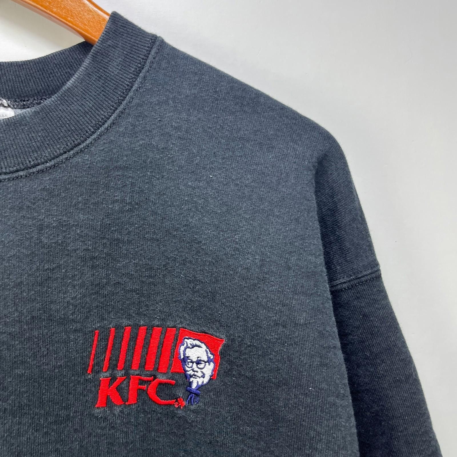 Fruit Of The Loom Vintage 90s KFC Employee Sweatshirt Large Size US L / EU 52-54 / 3 - 3 Thumbnail
