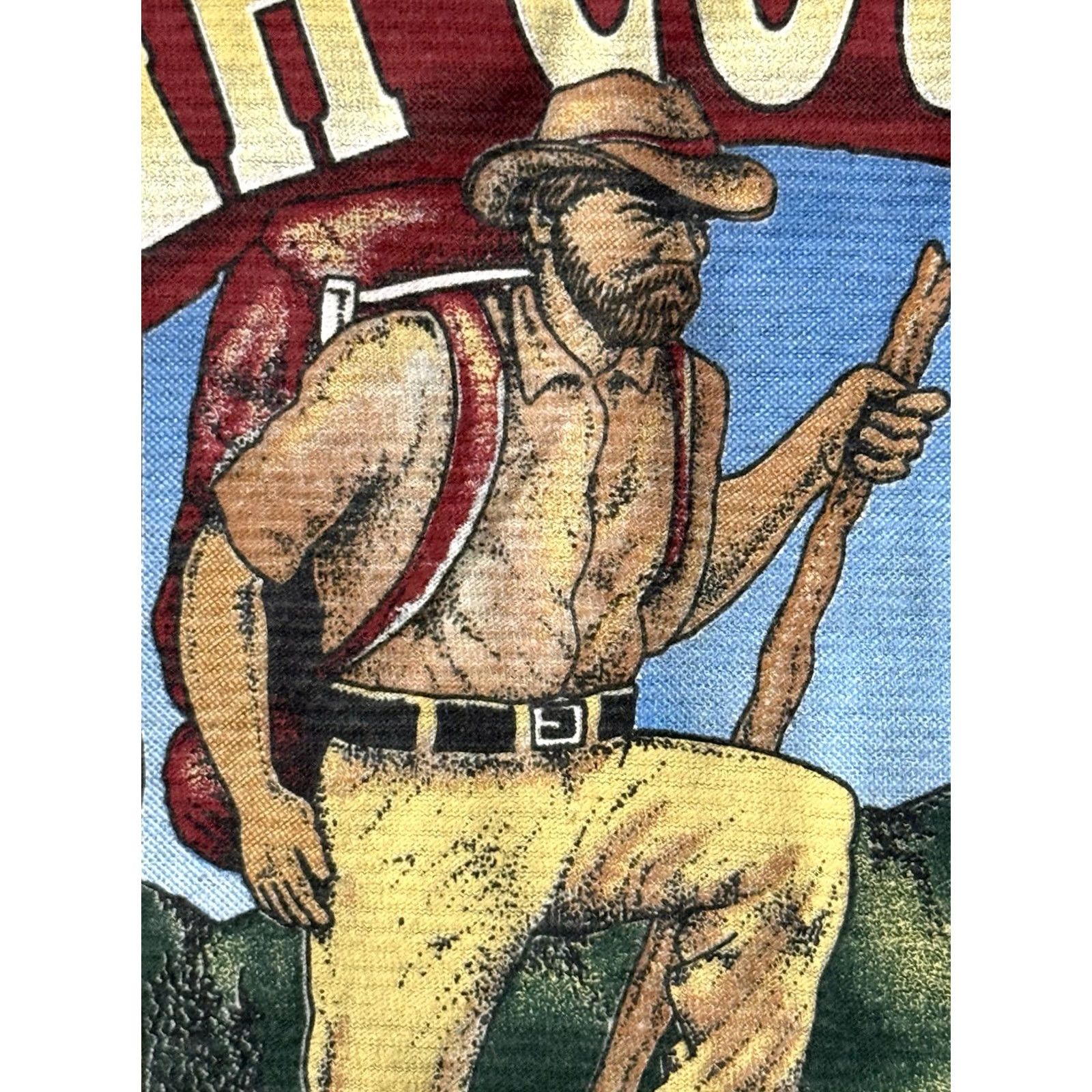 Vintage VINTAGE North Creek Traders Shirt XL Gray 90s High Country Excursions Graphic Print Crew Neck Hiker USA Mens Size US XL / EU 56 / 4 - 4 Thumbnail
