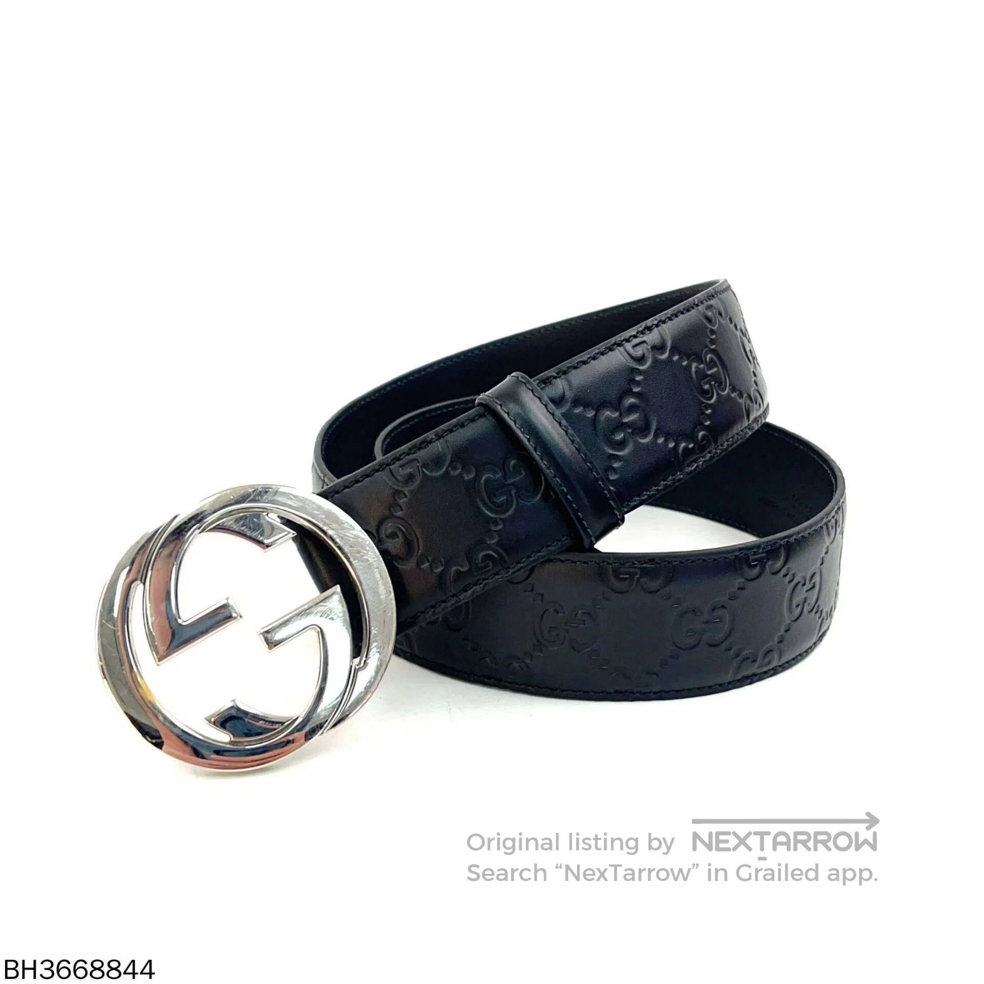 Other Gucci Signature Leather Black Belt. Size ONE SIZE - 5 Thumbnail