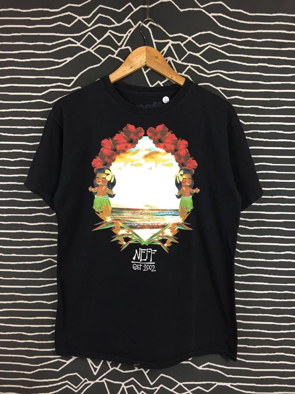 NEFF × Vintage NEFF Pokalola Short Sleeve Graphic Tee Size US M / EU 48-50 / 2 - 1 Thumbnail