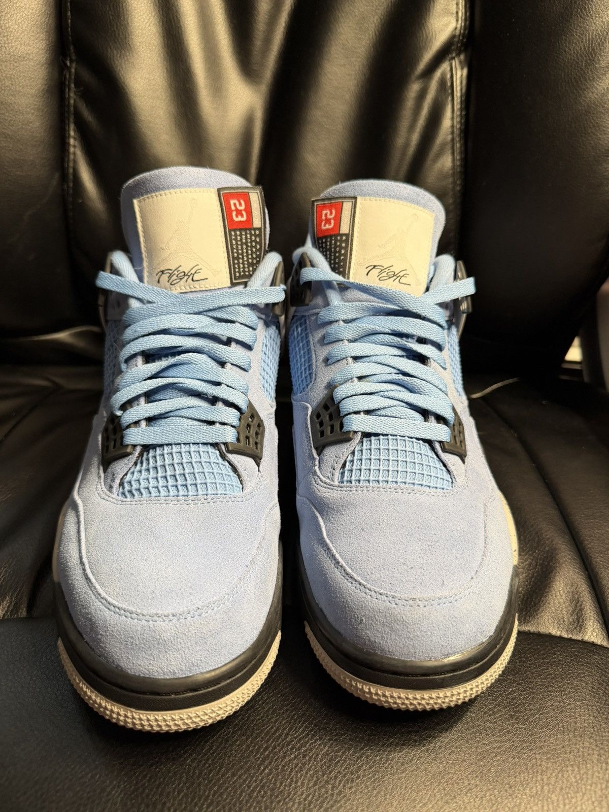 Jordan Brand Size 13 - Jordan 4 Retro Mid University Blue UNC Nike Air Size US 13 / EU 46 - 1 Thumbnail
