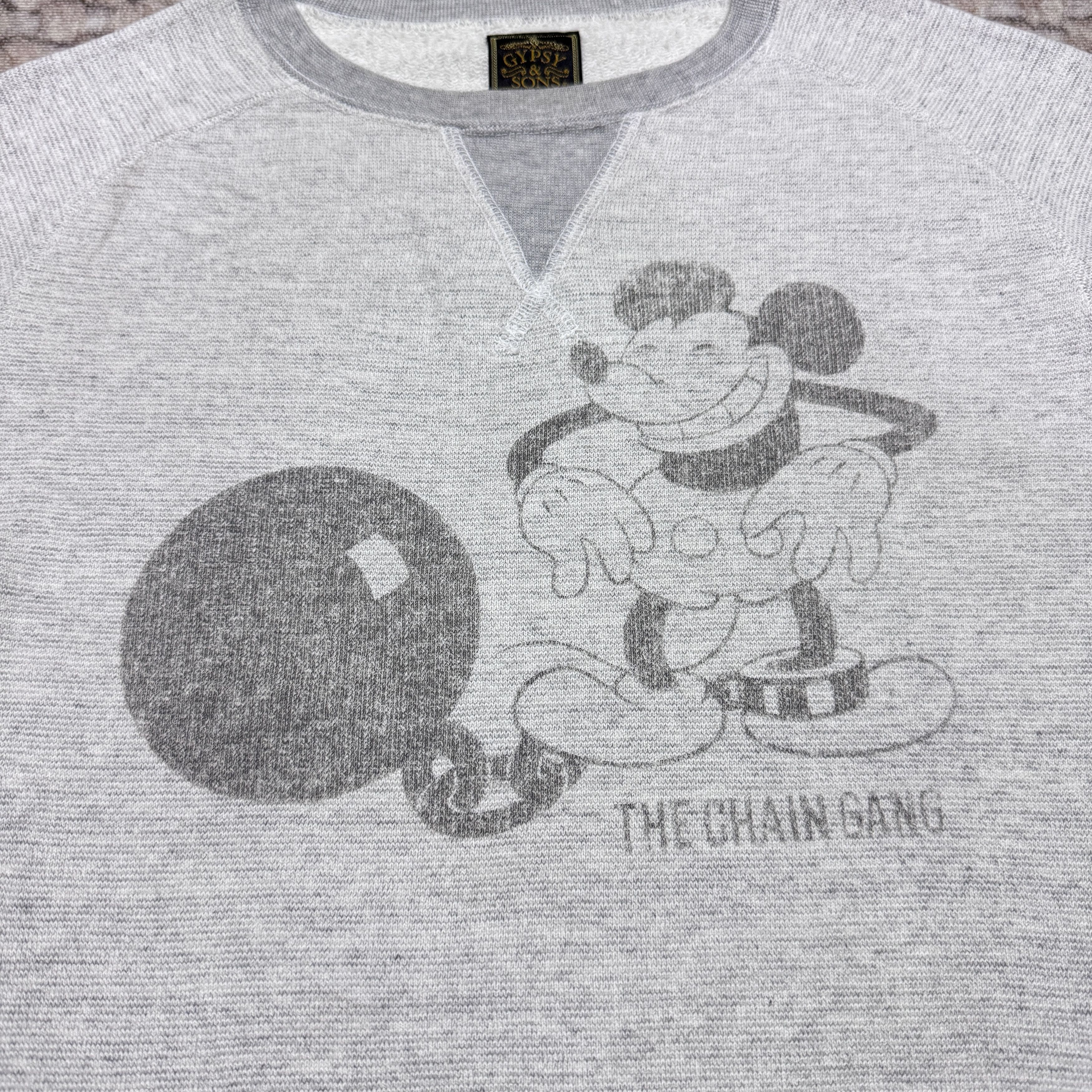 Japanese Brand Gipsy & Sons x Disney The Chain Gang Sweatshirt V Stitch Size US M / EU 48-50 / 2 - 2 Thumbnail