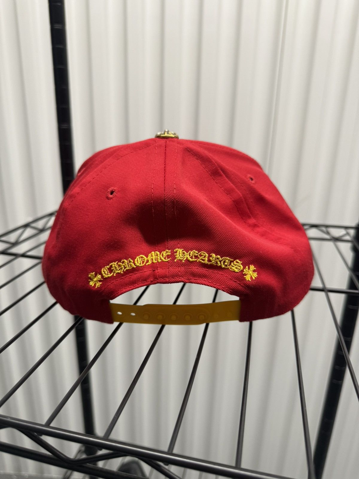 Chrome Hearts Chrome Hearts CH hat red/yellow Size ONE SIZE - 4 Thumbnail