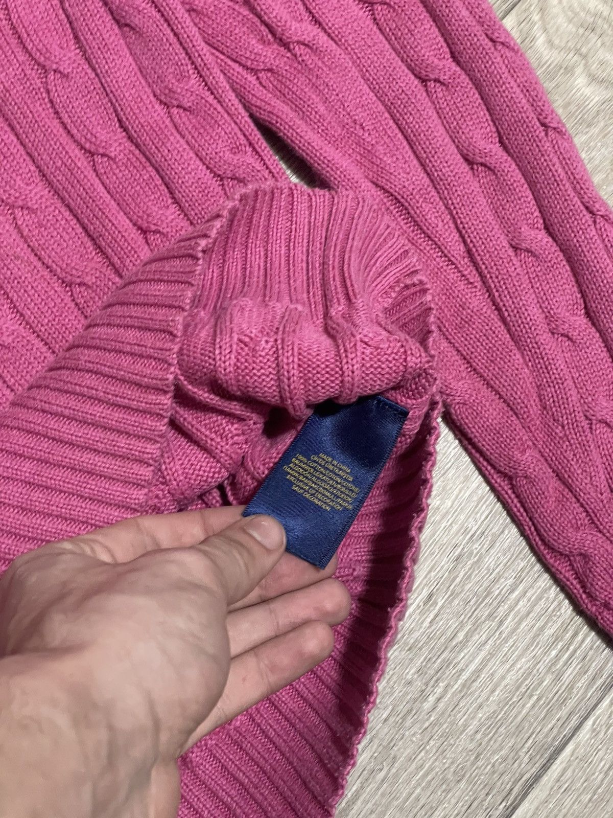 Polo Ralph Lauren × Vintage Polo Ralph Lauren Sweater Knitted Size M / US 6-8 / IT 42-44 - 3 Thumbnail