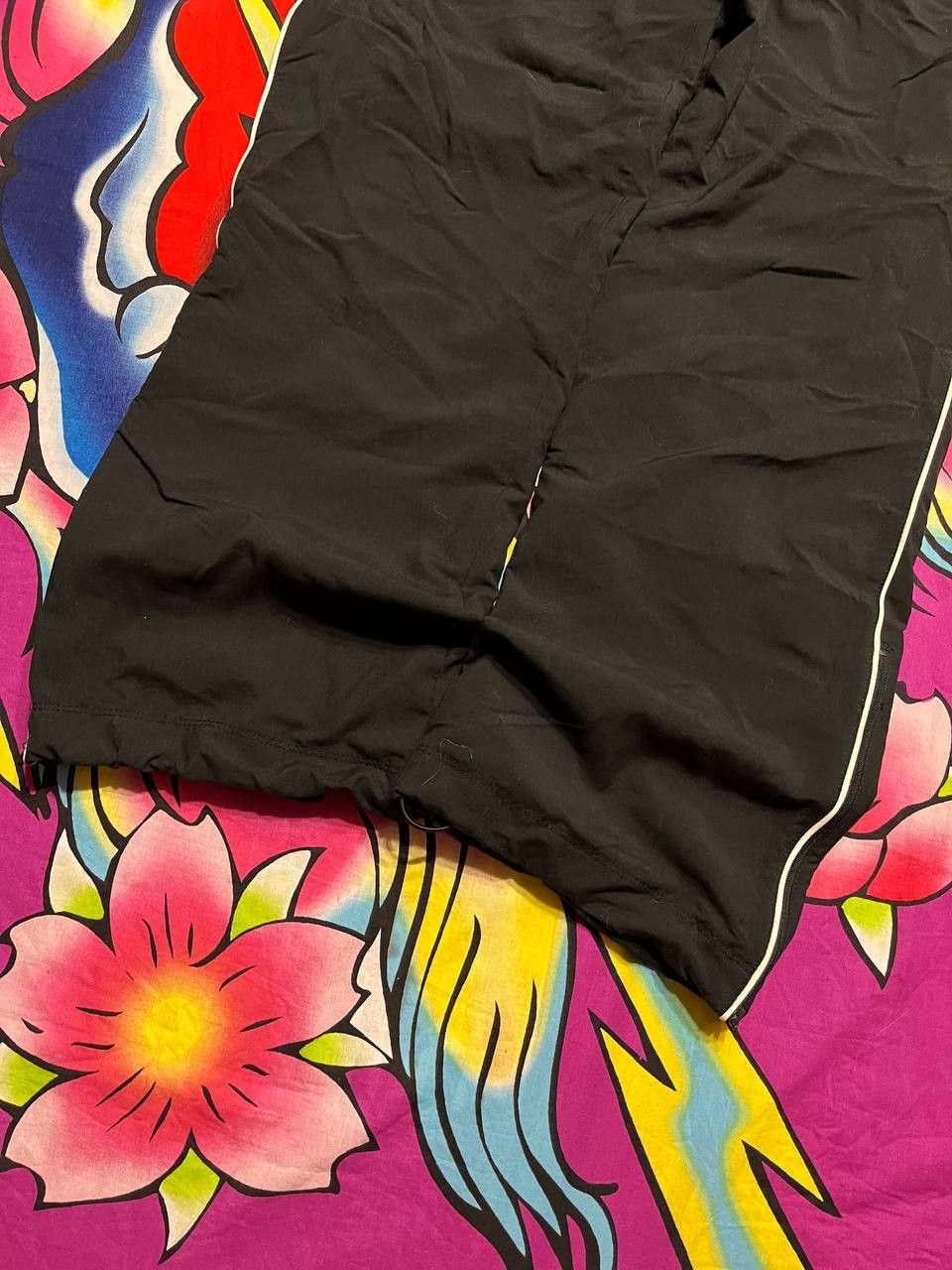 Nike × Vintage Vintage Nike nylon women pants in black L size y2k Size 32" / US 10 / IT 46 - 3 Thumbnail