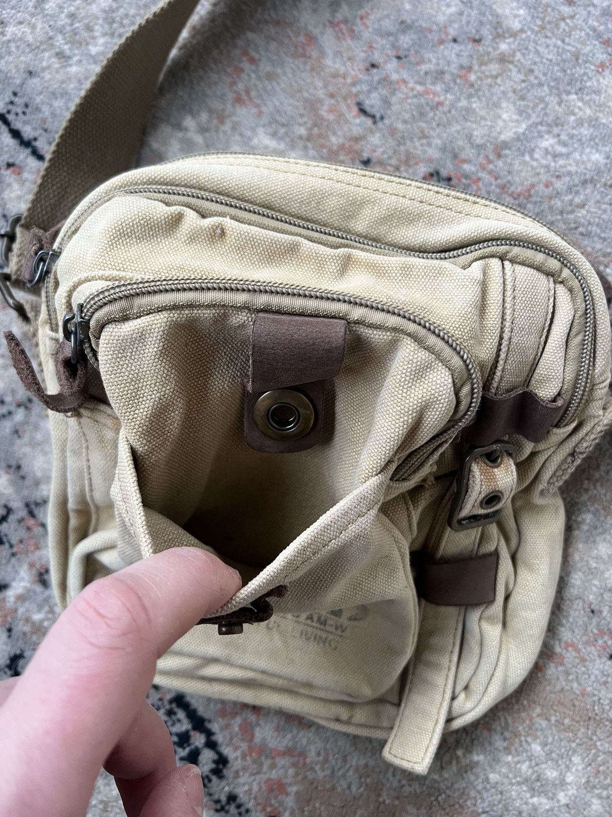 Vintage Vintage US 83B Military Bag Size ONE SIZE - 3 Thumbnail