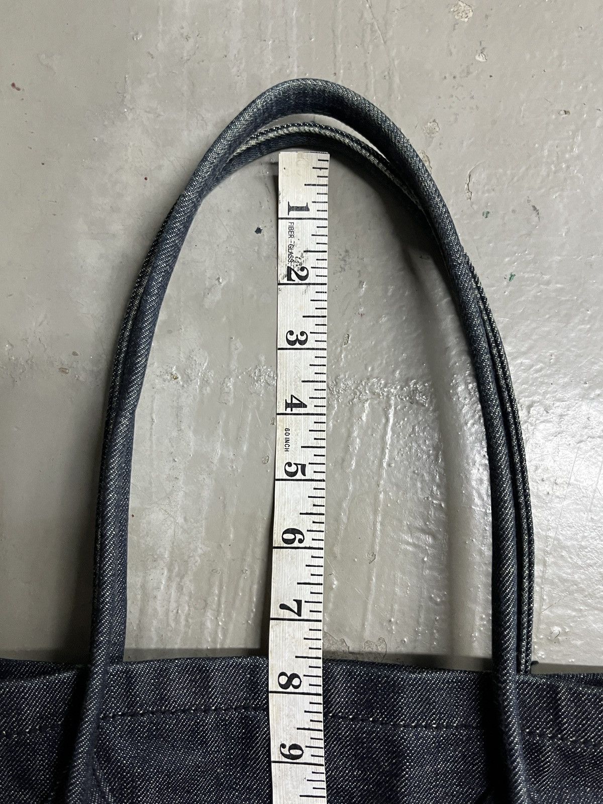 45rpm Vintage 45rpm Japan Contra Faded Raw Denim Selvedge ToteBag Size ONE SIZE - 11 Thumbnail