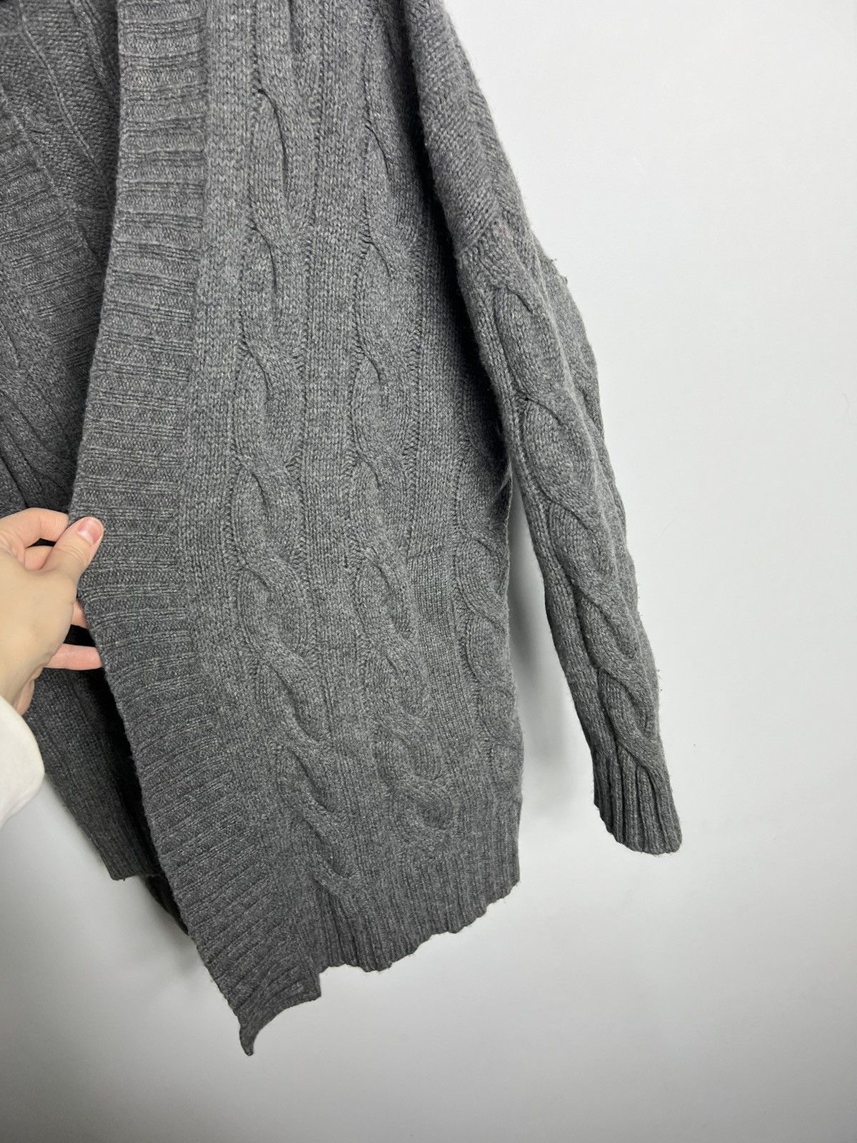 Polo Ralph Lauren × Ralph Lauren Braid Sweater Polo Ralph Lauren 90% Wool 10% Cashmere Size XS / US 0-2 / IT 36-38 - 4 Thumbnail