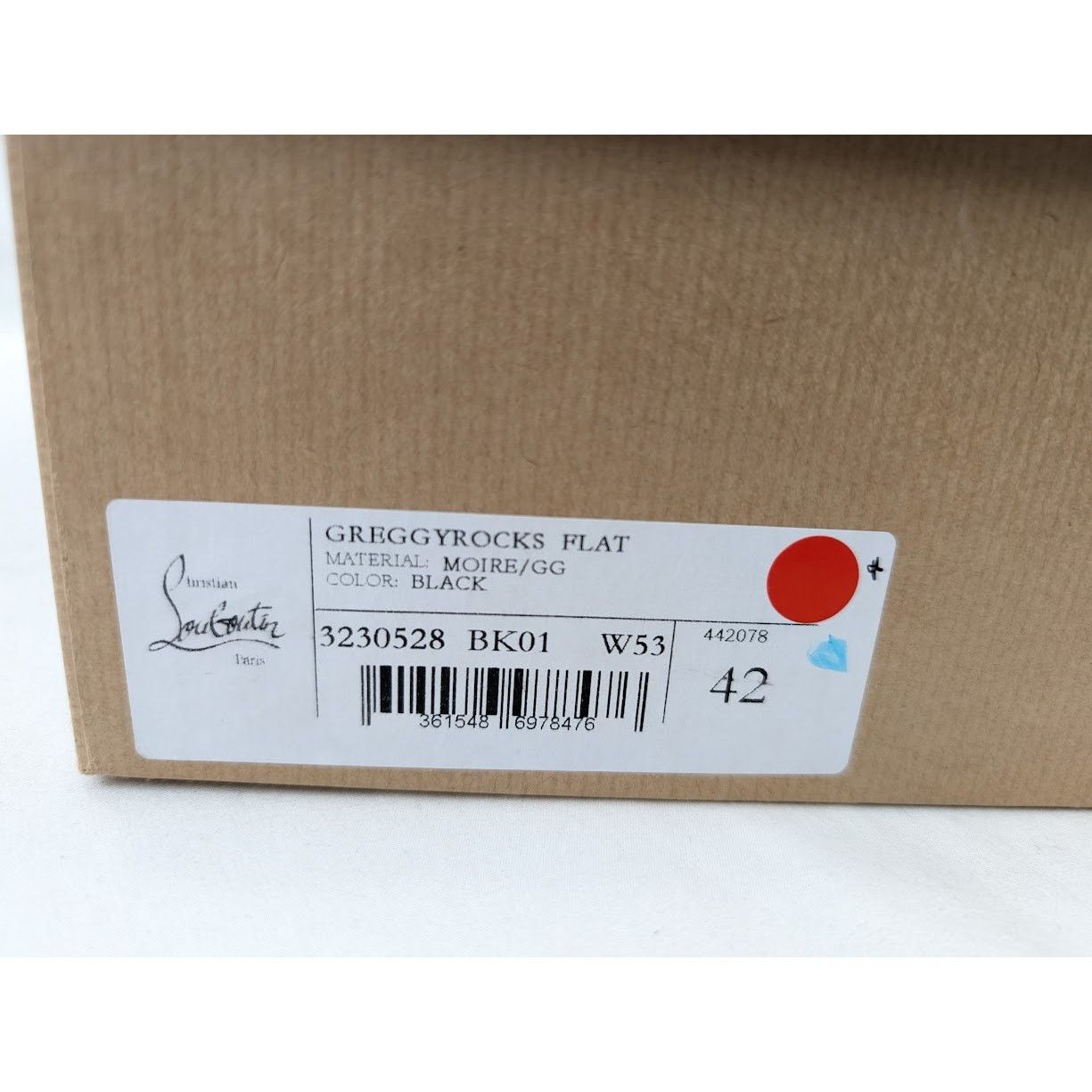 Christian Louboutin o1rshd1 Greggyrocks Flat Shoes in Black Size US 9 / EU 42 - 21 Thumbnail