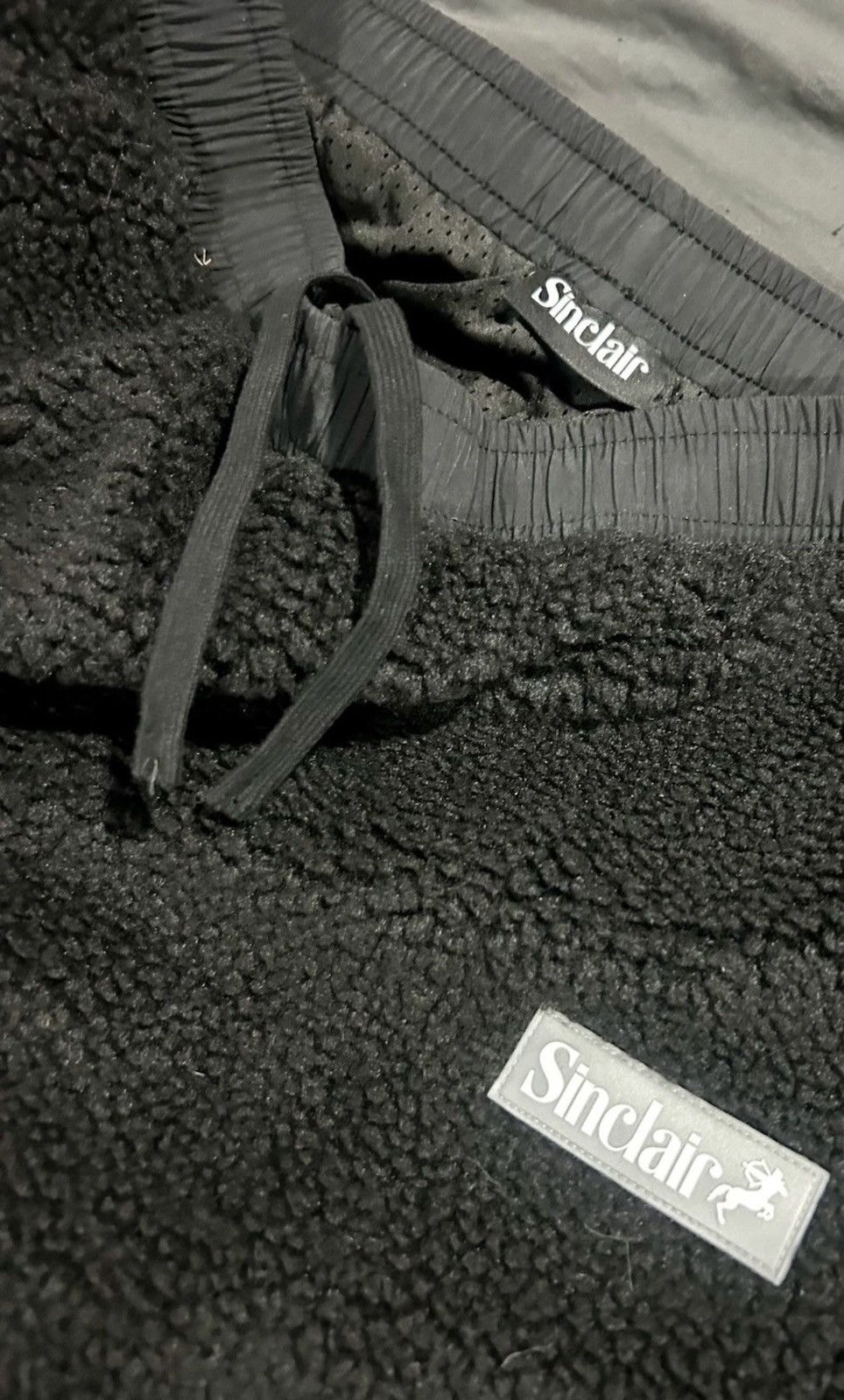 Sinclair Global Sinclair - Sincozy Pants Sherpa Fleece Black Men's Medium Size US 32 / EU 48 - 6 Thumbnail