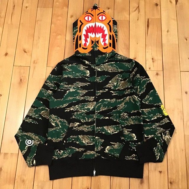 Bape BAPE Tiger camo Tiger full zip hoodie a bathing ape Size US M / EU 48-50 / 2 - 1 Thumbnail