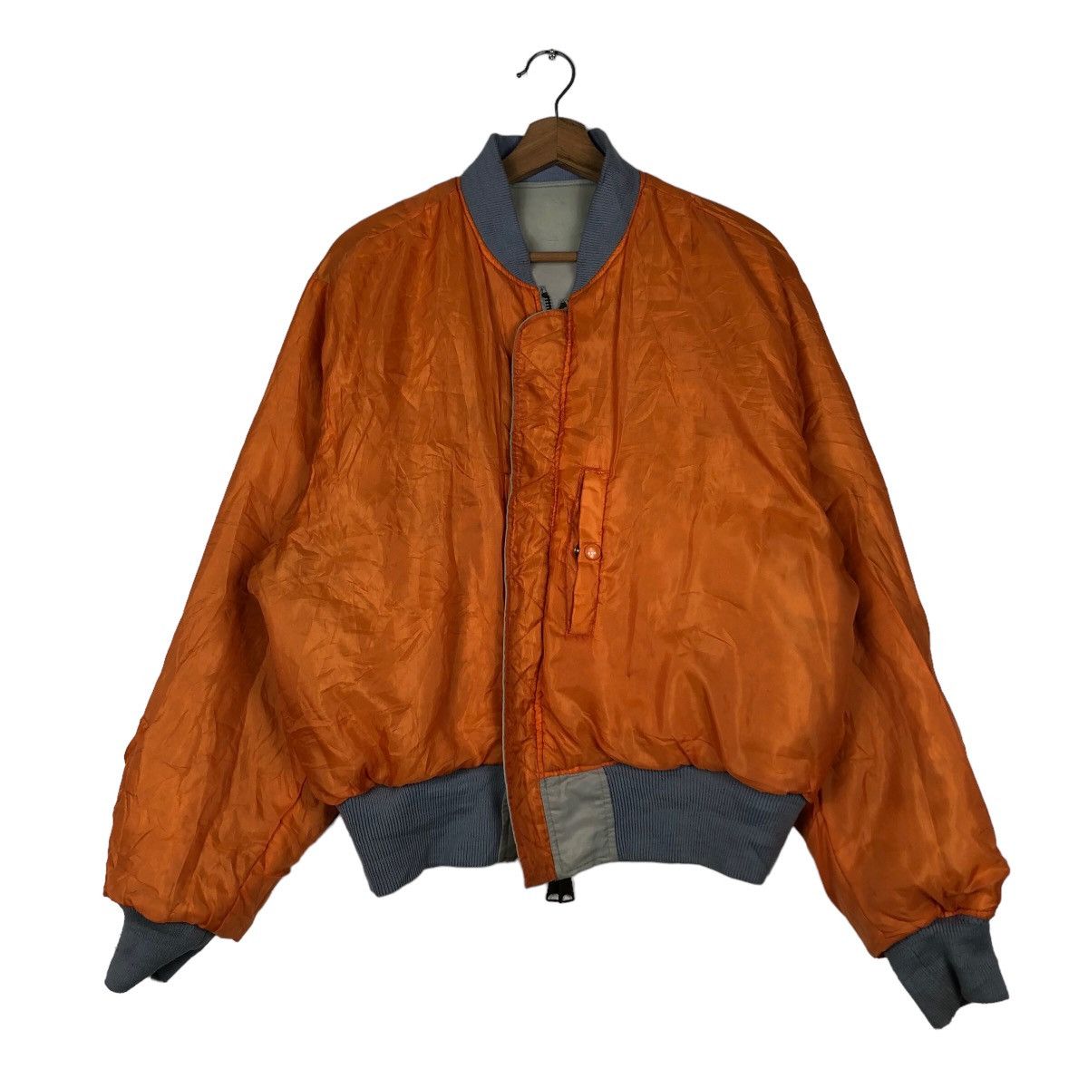 Japanese Brand 🔥Vtg Riot Riot Bomber Jacket Reversible Fly Toyohashi Fire Size US M / EU 48-50 / 2 - 16 Thumbnail