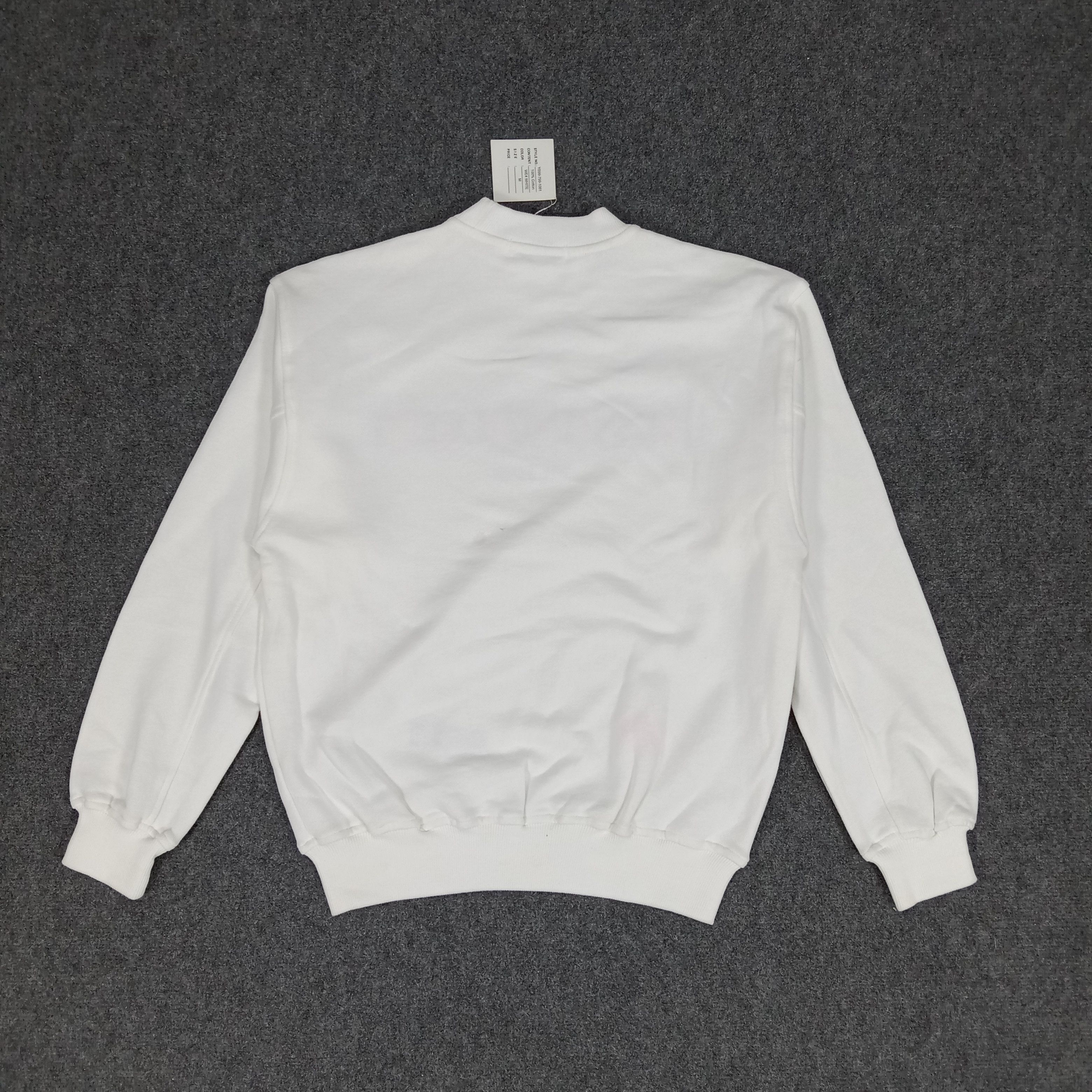 Designer × Vintage Yves Saint Laurent Embroidery Spellout Sweatshirt Size US M / EU 48-50 / 2 - 4 Thumbnail