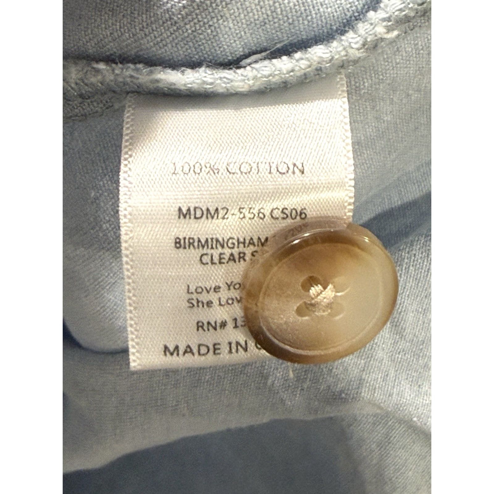 Show Me Your MuMu Show Me Your MuMu Birmingham Clear Skies Dress XS Women Short Sleeve Mini Cotton Blue with Pockets Size XS / US 0-2 / IT 36-38 - 6 Thumbnail