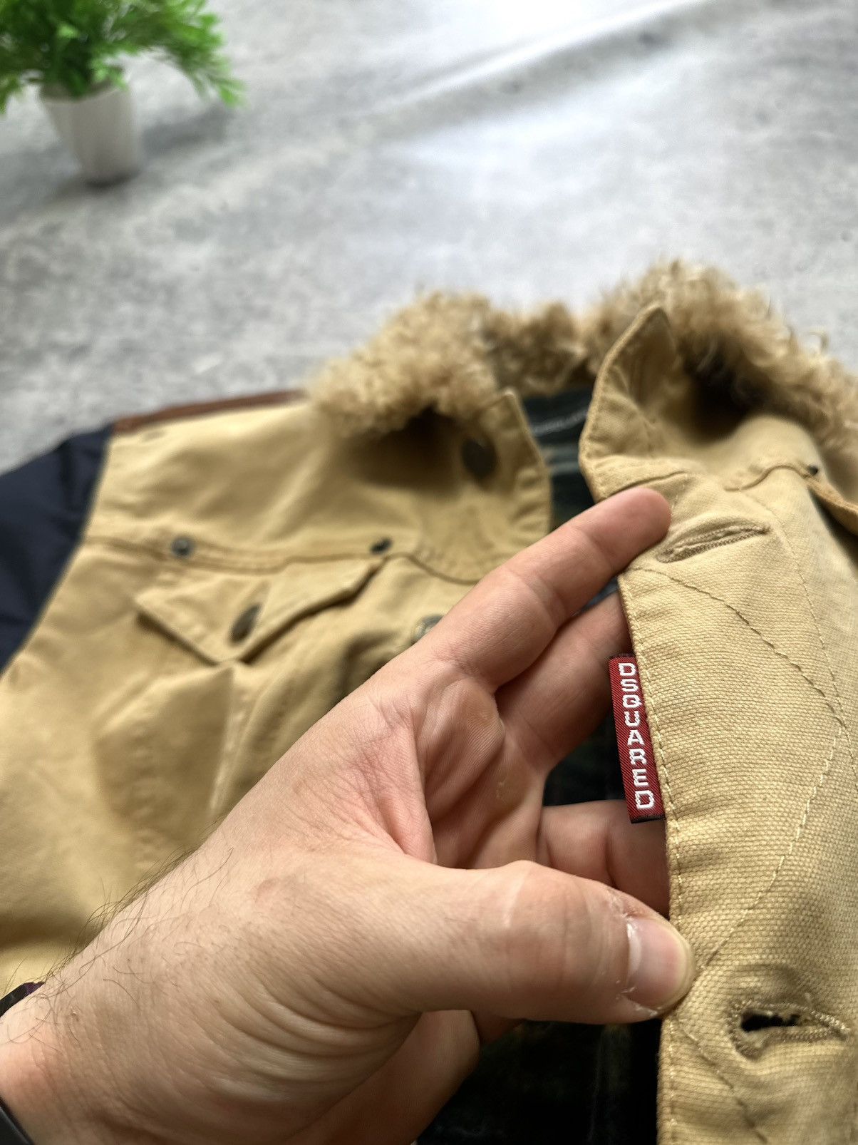 Dsquared2 Dsquared 2 Main Archive Check Colore Wool Down Puffer Jacket Size US M / EU 48-50 / 2 - 12 Thumbnail