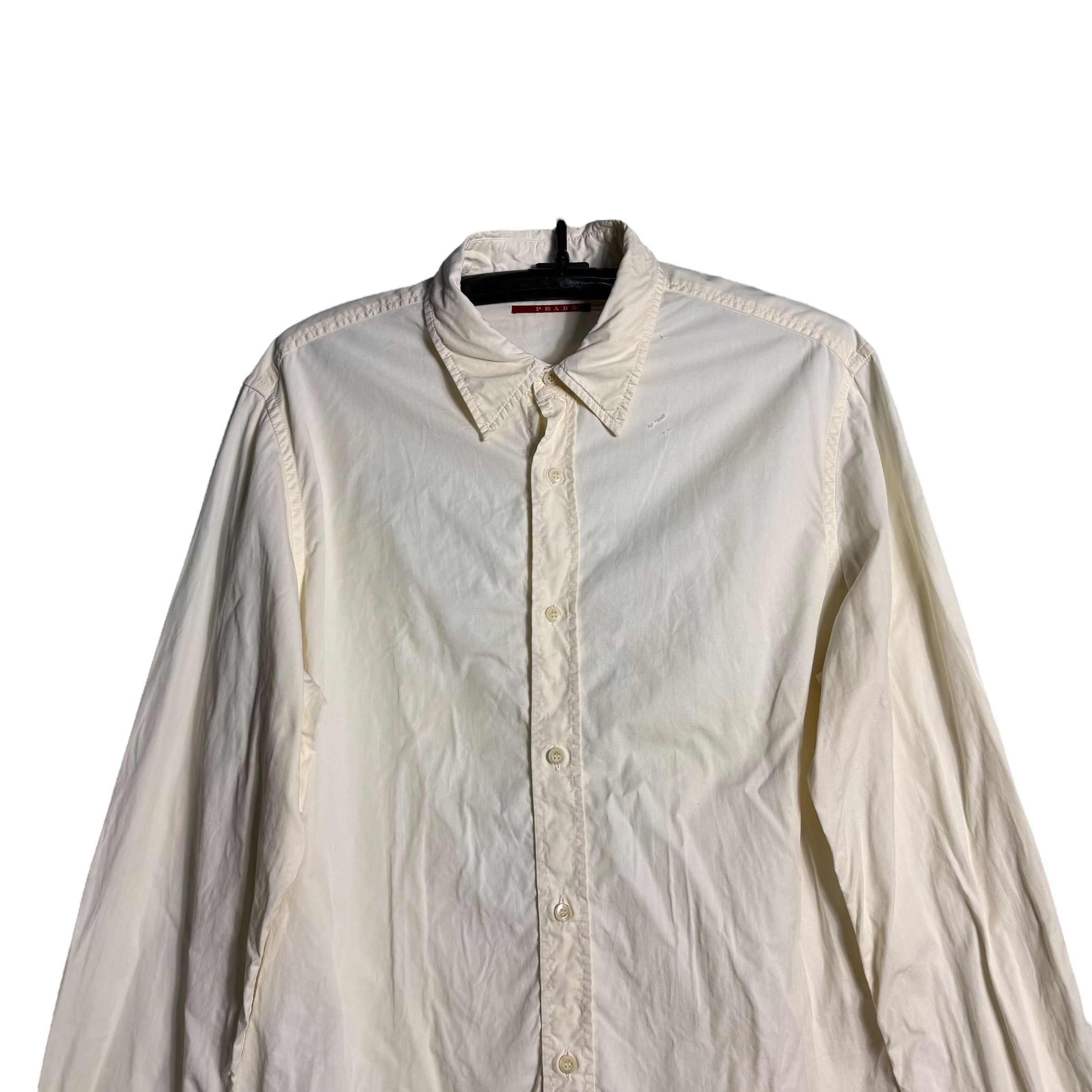 Prada 🔥RARE🔥Prada Luxury L/Sleeve Button Up Shirt Size US XS / EU 42 / 0 - 2 Thumbnail
