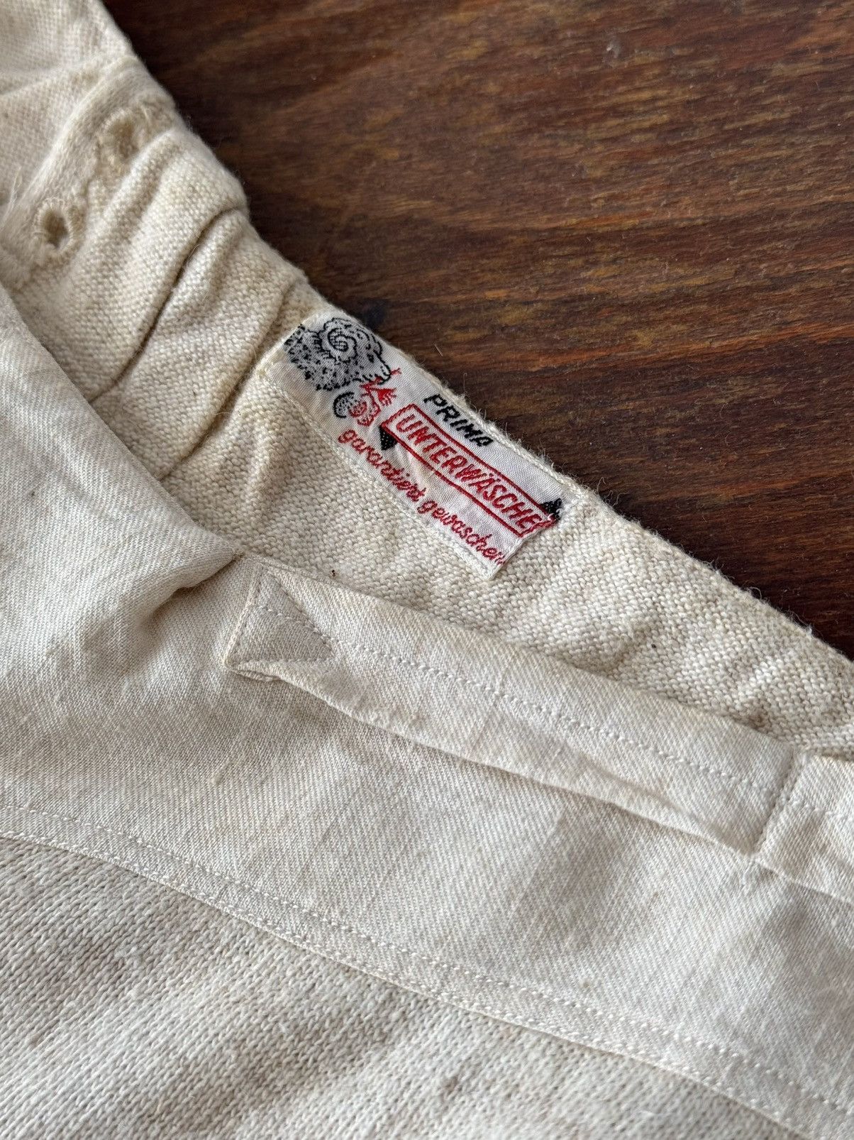 Other 1940s WW2 Era German Army Wool Underwear Shorts Size US 30 / EU 46 - 5 Thumbnail