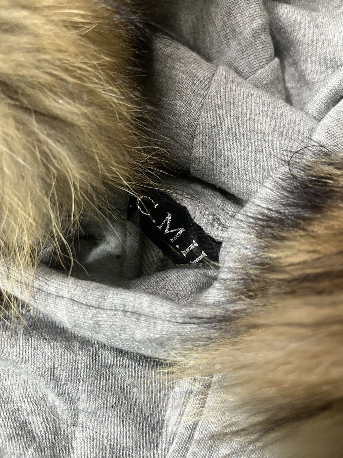 Le Grande Bleu (L.G.B.) 2000s C.M.II Nepoleon faux fur hoodie Size US M / EU 48-50 / 2 - 6 Thumbnail