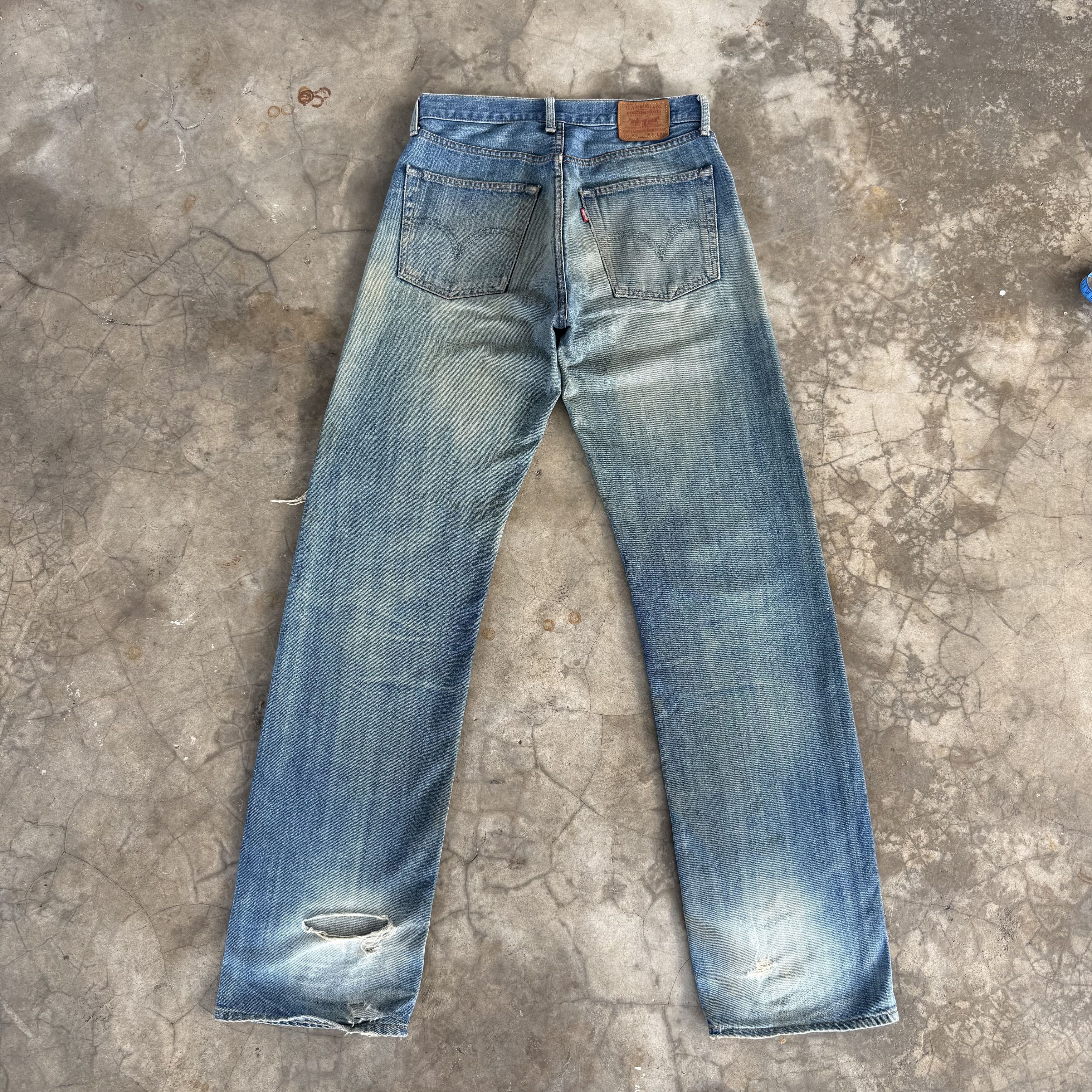 Levi's Vintage Levi's 503 Rusty Faded Denim Jean Pants Size US 30 / EU 46 - 2 Thumbnail
