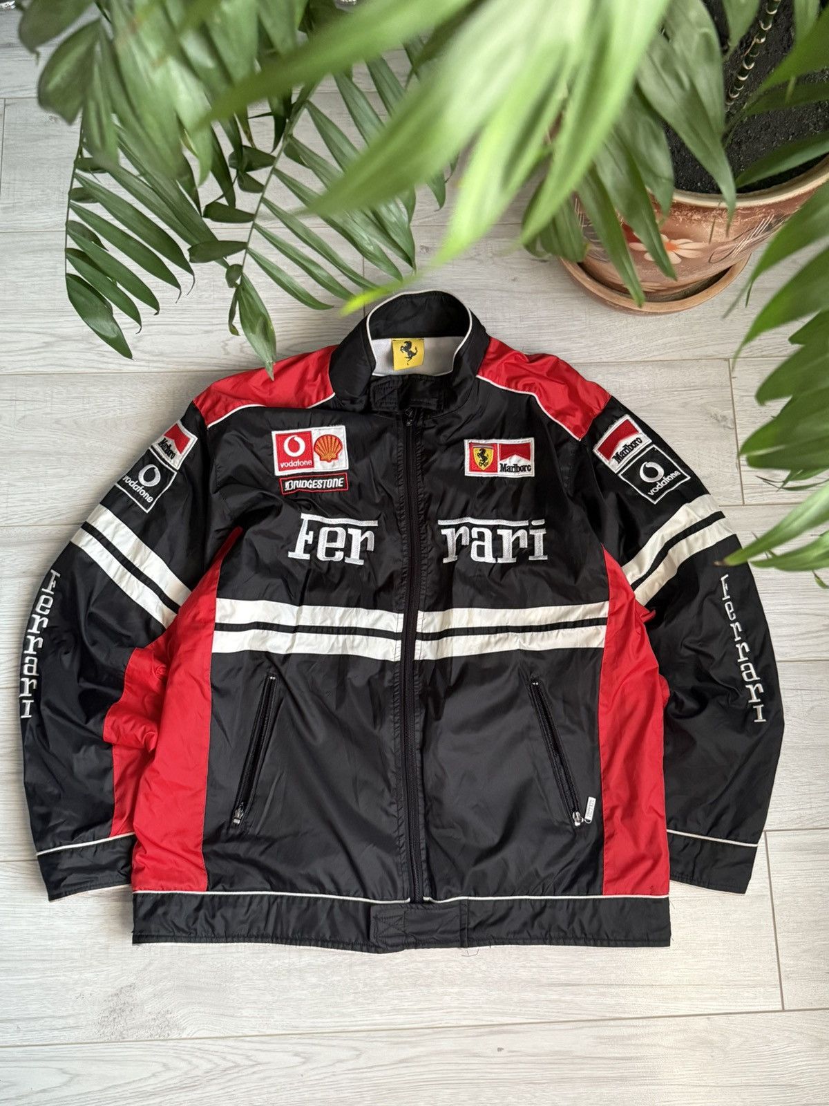 Ferrari Vintage Ferrari michael schumacher racing Jacket 90’s Size US L / EU 52-54 / 3 - 1 Thumbnail