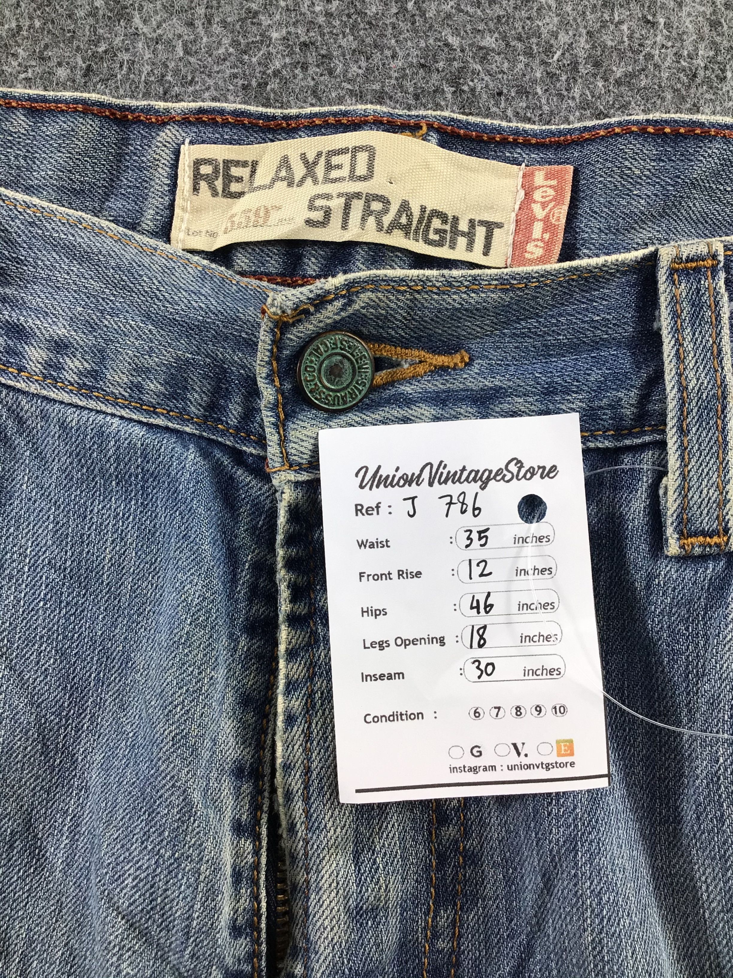 Levi's Vintage Levis 559 Jeans-J786 Size US 36 / EU 52 - 12 Thumbnail