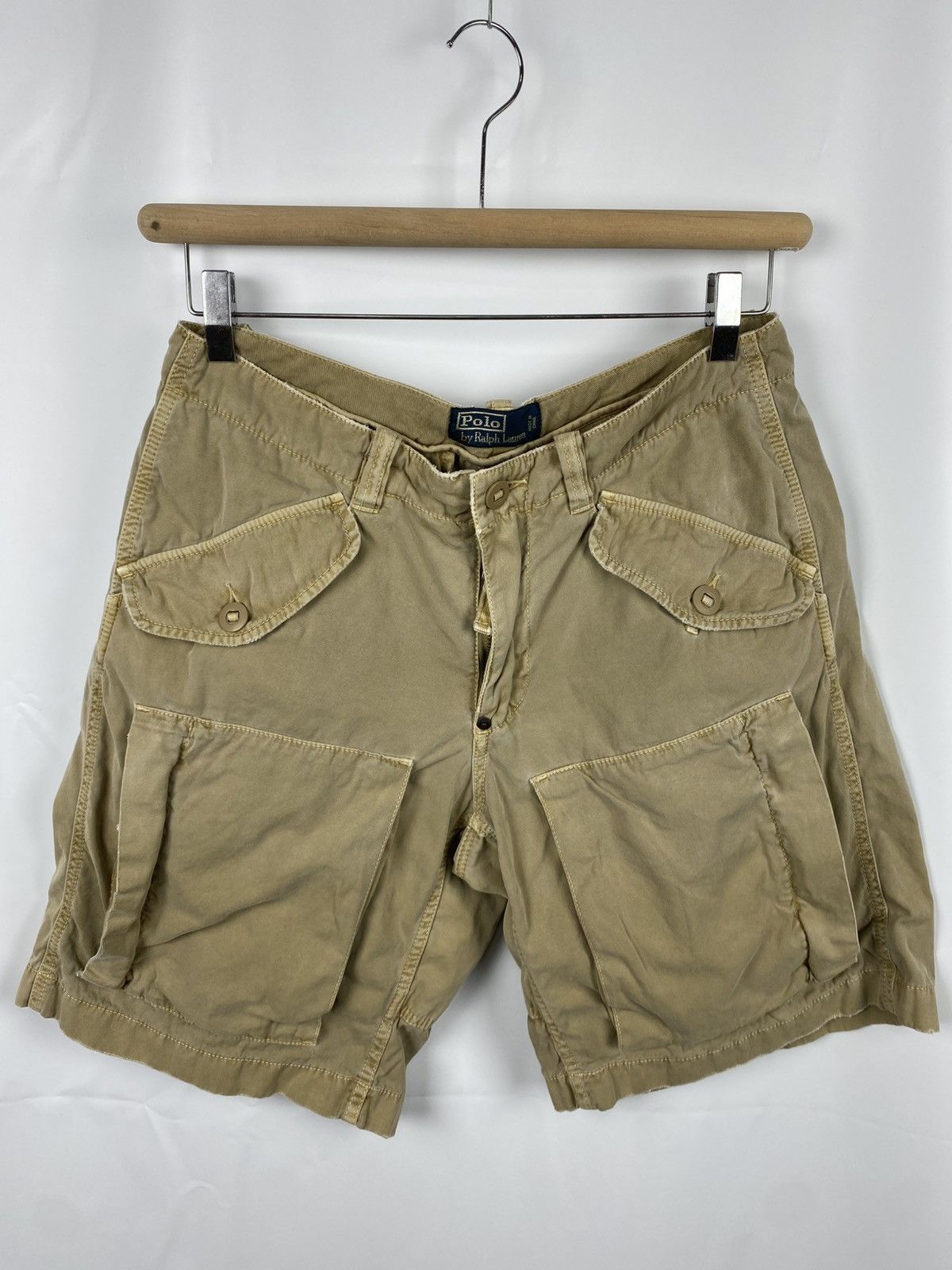 Polo Ralph Lauren Polo Ralph Lauren Vintage Cargo Shorts size 30 Size US 30 / EU 46 - 1 Thumbnail