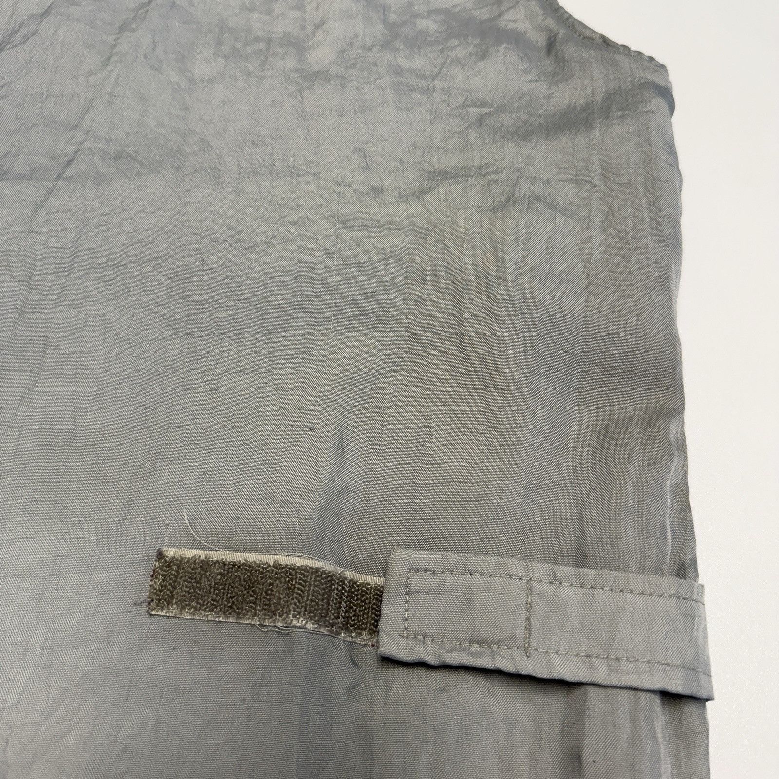 Gap GAP Fleece Lined Quilted Full Zip Nylon Utility Vest in Gray Size US S / EU 44-46 / 1 - 11 Thumbnail