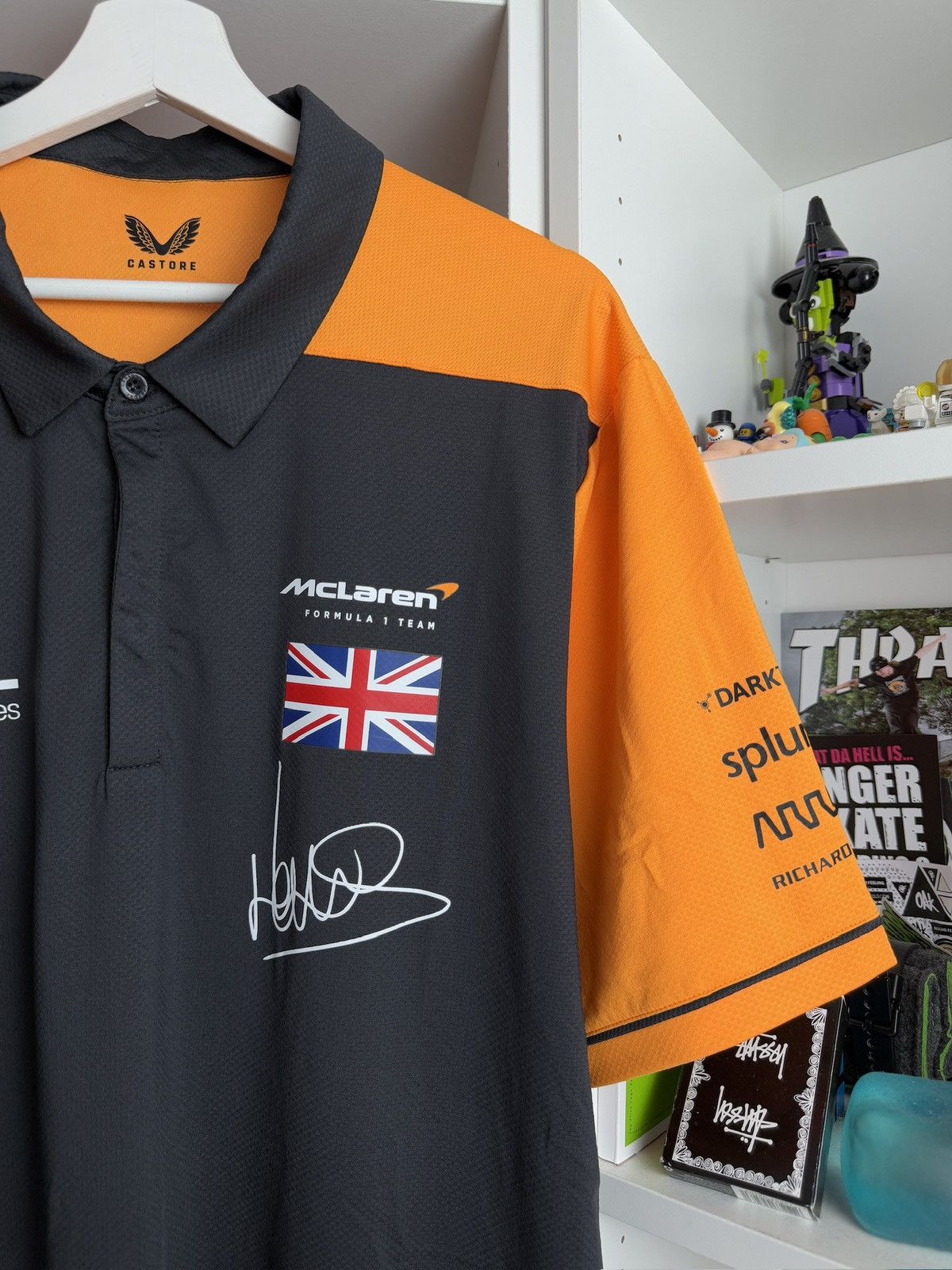Castore × Malcolm McLaren McLareen racing polo t-shirt castore nascar Ferrari race Size US XXL / EU 58 / 5 - 4 Thumbnail