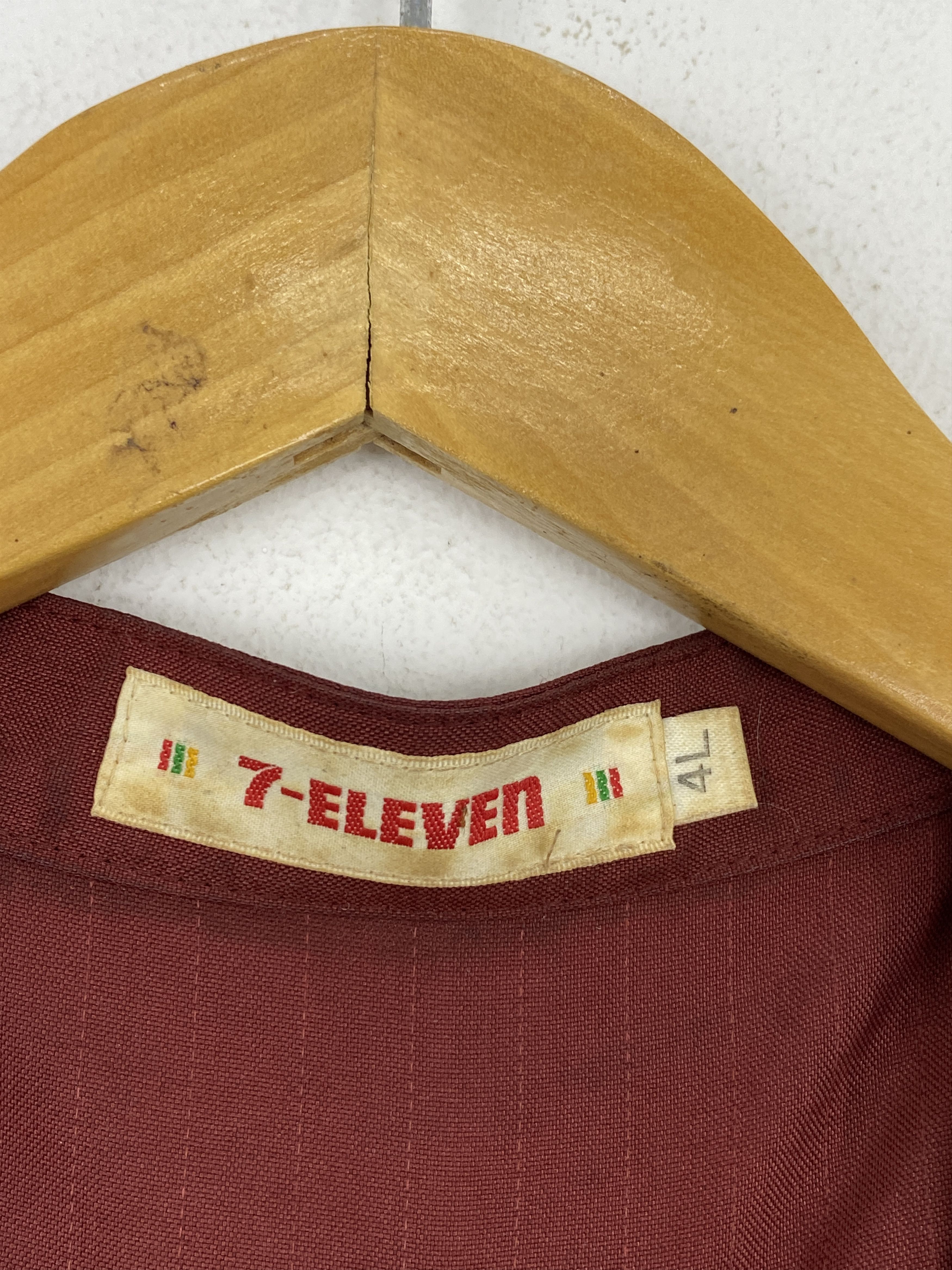 Japanese Brand × Vintage Vintage 7 Eleven Worker Jacket Shirt Short Sleeve J1975 Size US XXL / EU 58 / 5 - 5 Thumbnail