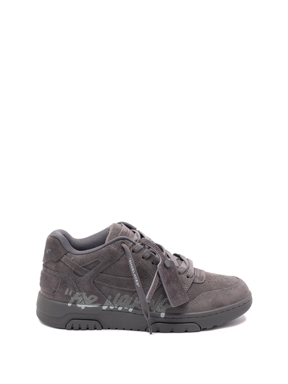Off-White `Out Of Office` `For Walking Suede` Sneakers Size US 9 / EU 42 - 1 Thumbnail