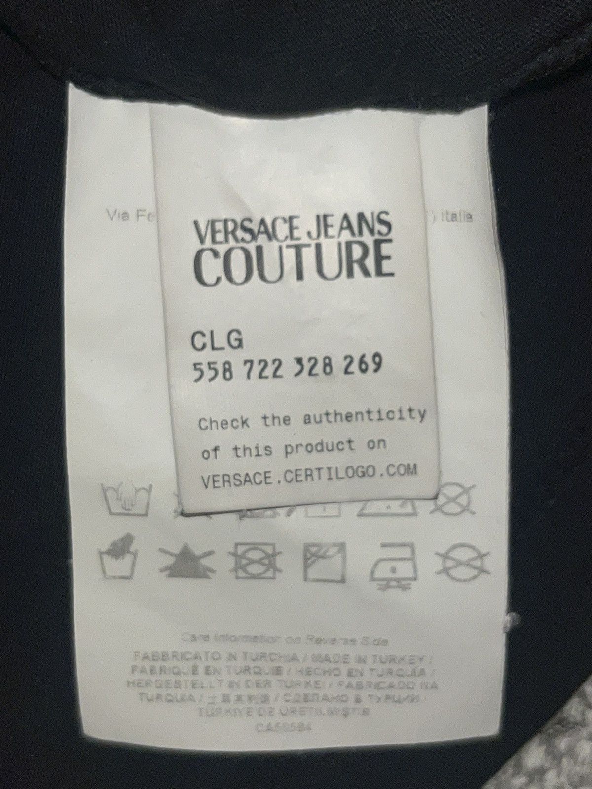 Versace Jeans Couture Versace t-shirt Size US S / EU 44-46 / 1 - 5 Thumbnail