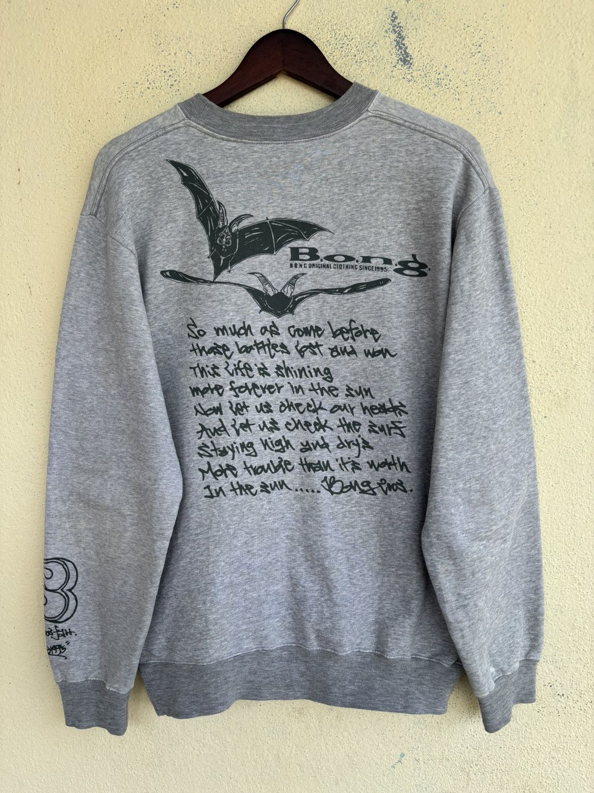 Japanese Brand × Think Skateboards Bong Side Pockets Sweatshirt Size US M / EU 48-50 / 2 - 2 Thumbnail