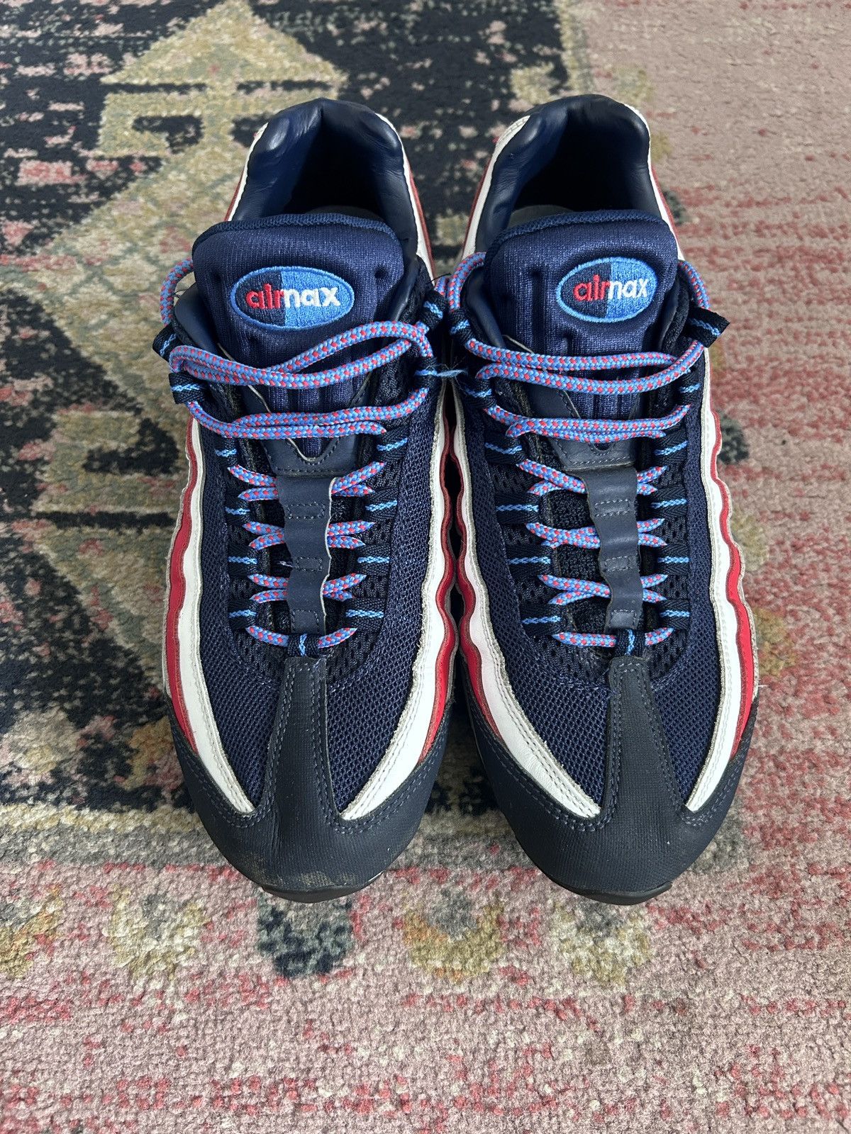 Nike 2014 Nike Air Max 95 City QS London World Cup Size US 10.5 / EU 43-44 - 2 Thumbnail