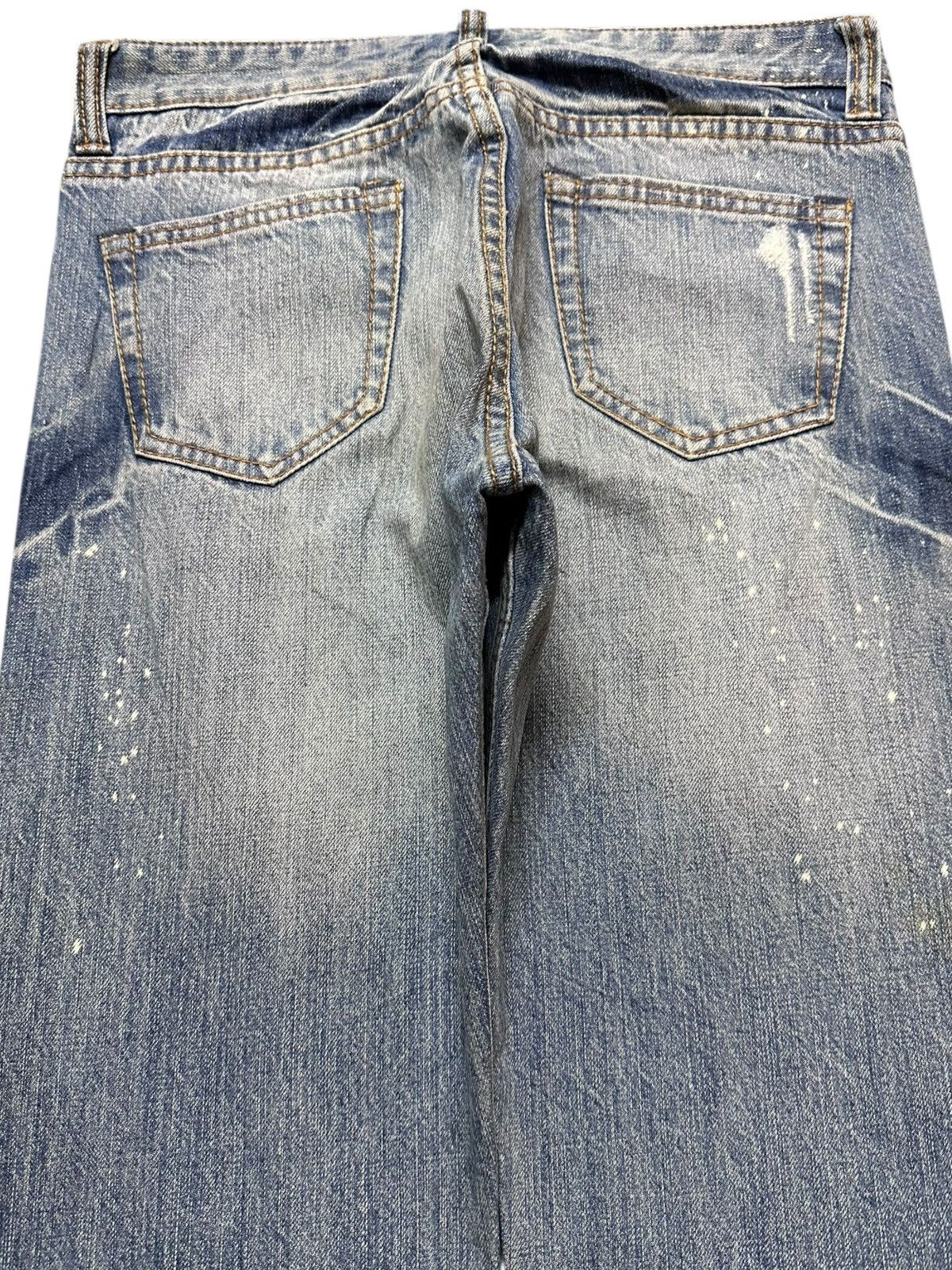 LOWRYS FARM Vintage Lowrys Farm Faded Grunge Slimfit Denim Size US 31 - 5 Thumbnail