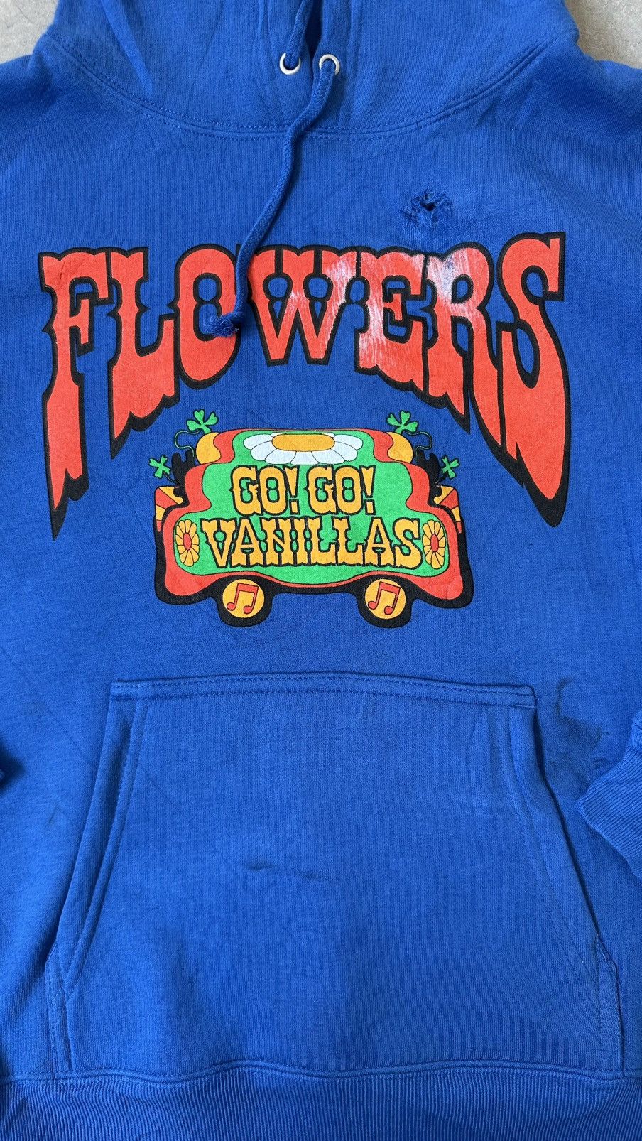 Japanese Brand VINTAGE GO GO VANILLAS FLOWERS DISTRESSED HOODIE Size US M / EU 48-50 / 2 - 2 Thumbnail