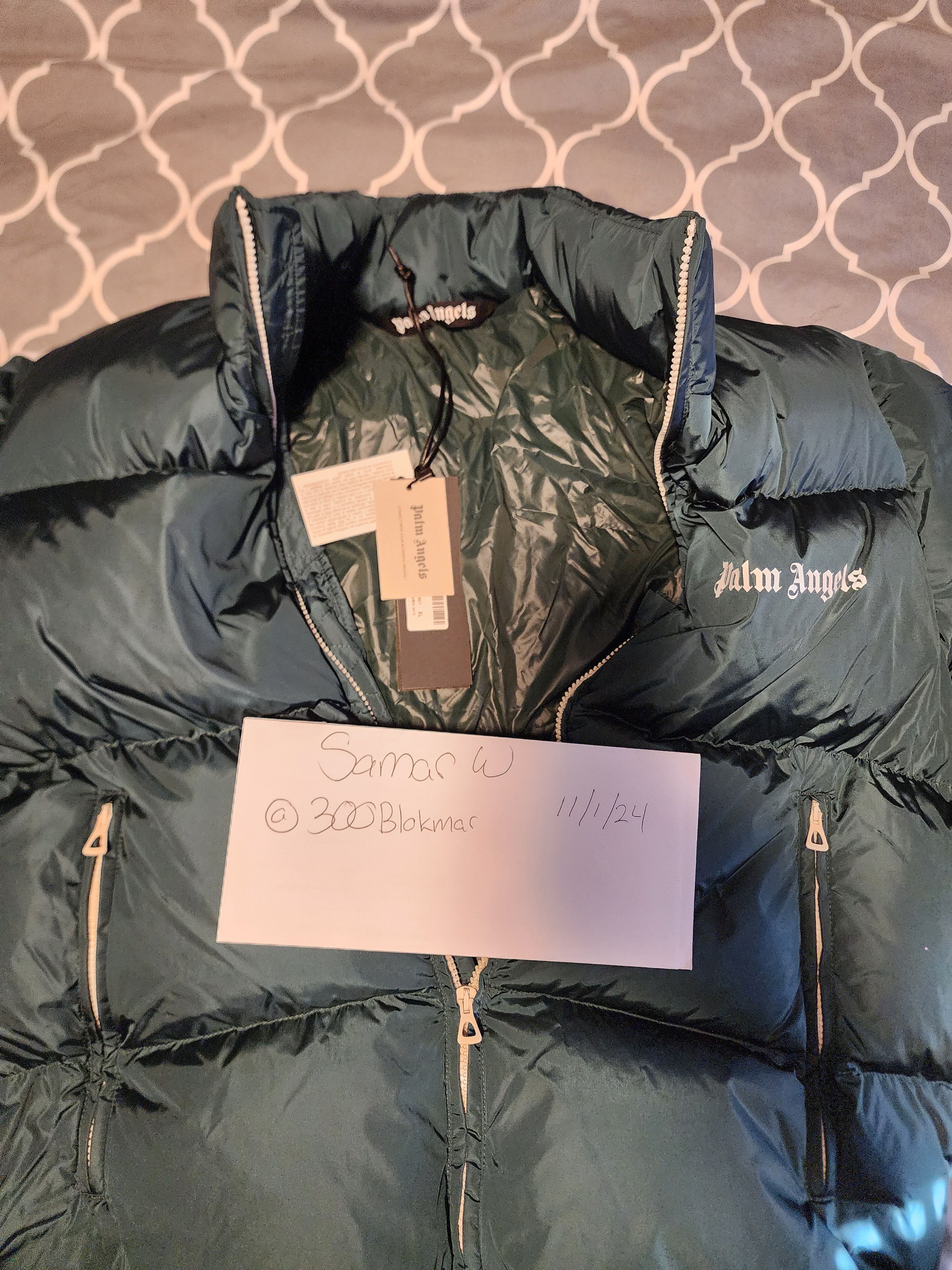 Palm Angels Track jacket puffer Size US XL / EU 56 / 4 - 3 Thumbnail