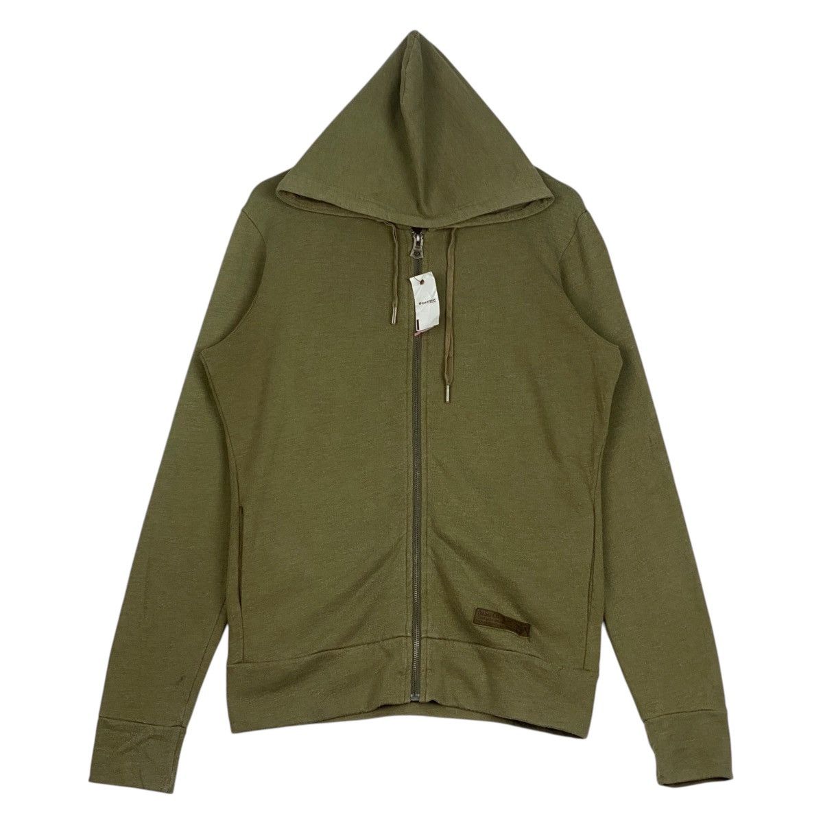 Diesel × Vintage Vintage Diesel.Co Full Zip Hoodie Green Size US L / EU 52-54 / 3 - 1 Thumbnail