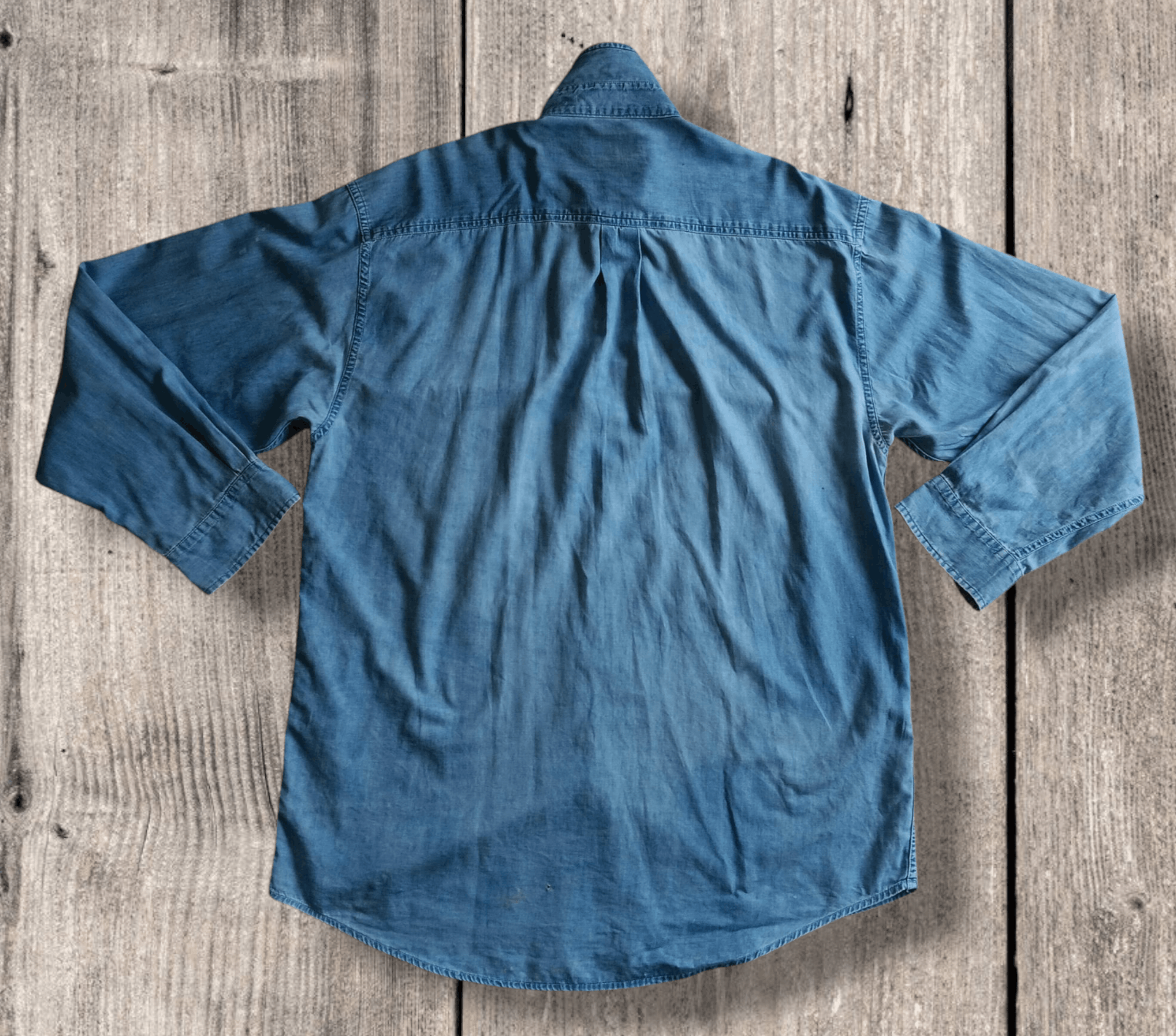 Playboy Vintage | Playboy Denim Shirt Size US XL / EU 56 / 4 - 2 Thumbnail