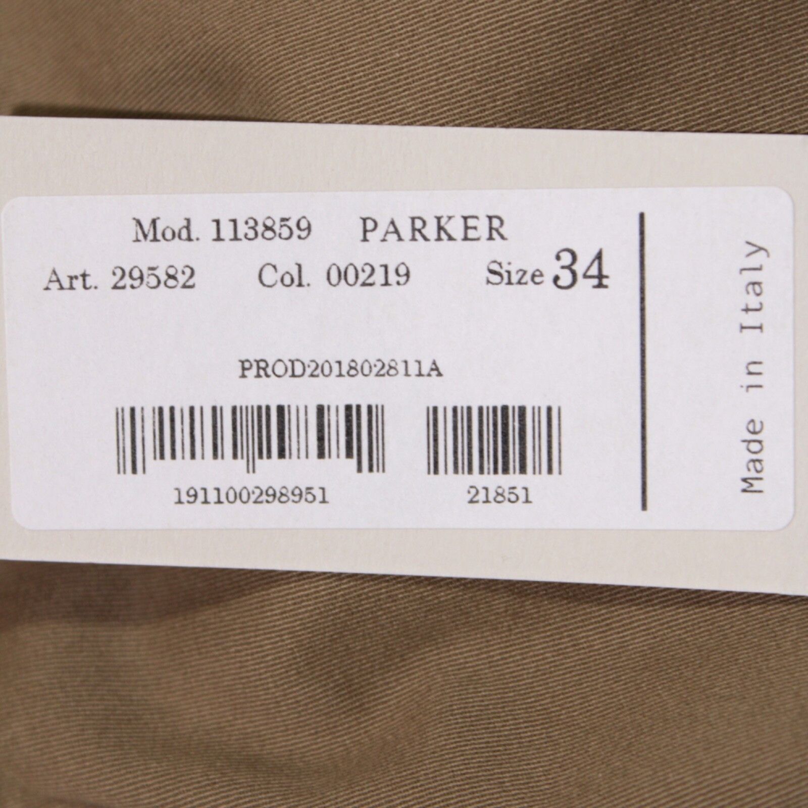 Zanella Zanella New with tags Chino Size 34 US In Brown Size US 34 / EU 50 - 4 Thumbnail