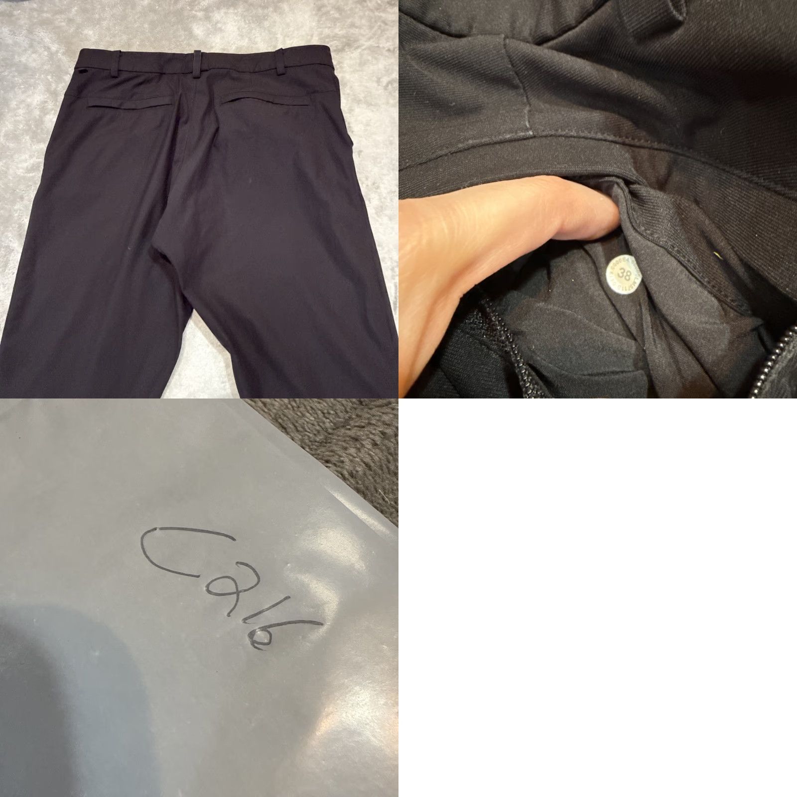Lululemon Lululemon Pants Mens 38x32 Black Commission Classic Commute Work Office Golf ABC Size US 36 / EU 52 - 8 Thumbnail