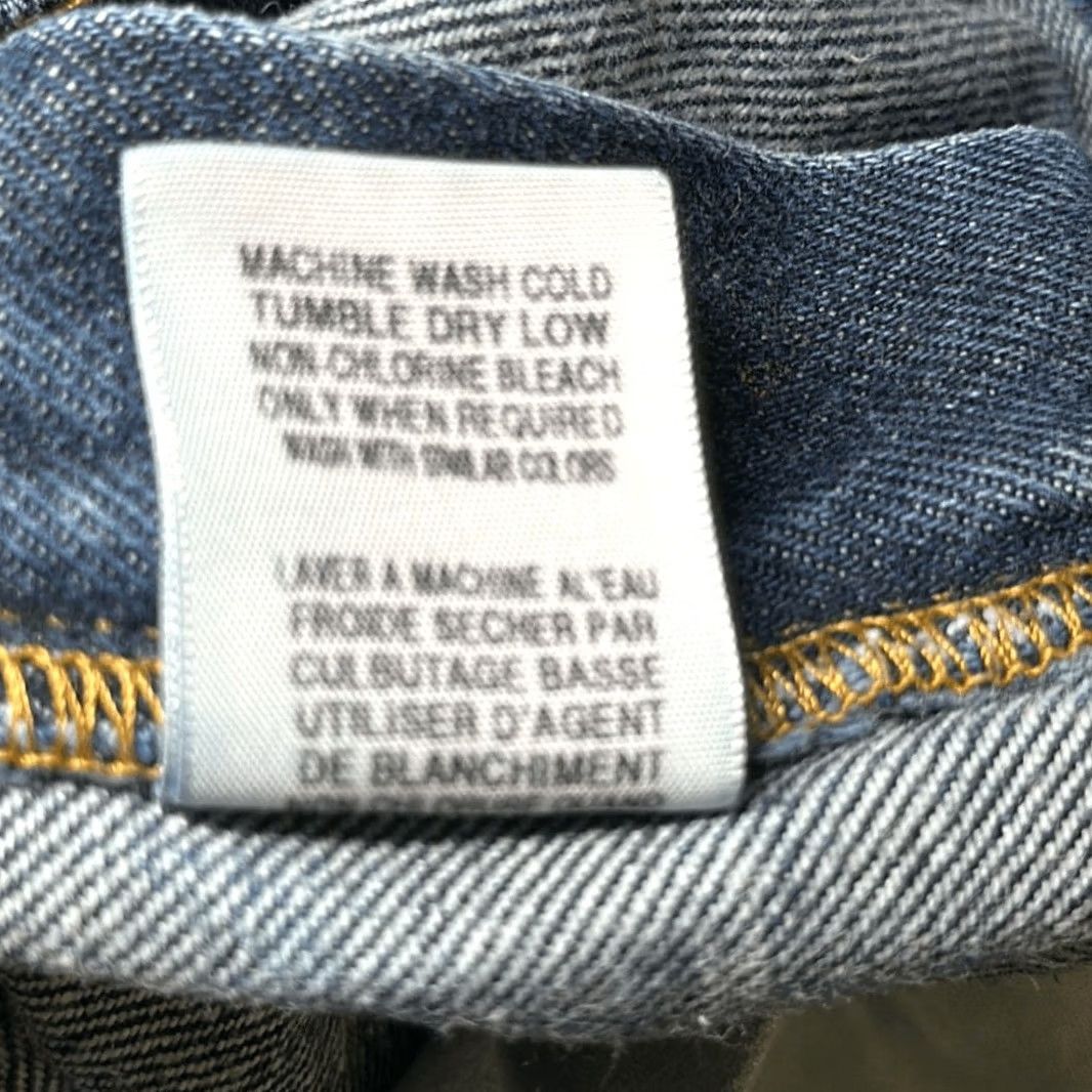Vintage VINTAGE Polo Jeans Co Banner Short Mens 38 Blue Baggy Hip Hop Skater 12" Inseam Mens Blue Size US M / EU 48-50 / 2 - 8 Thumbnail