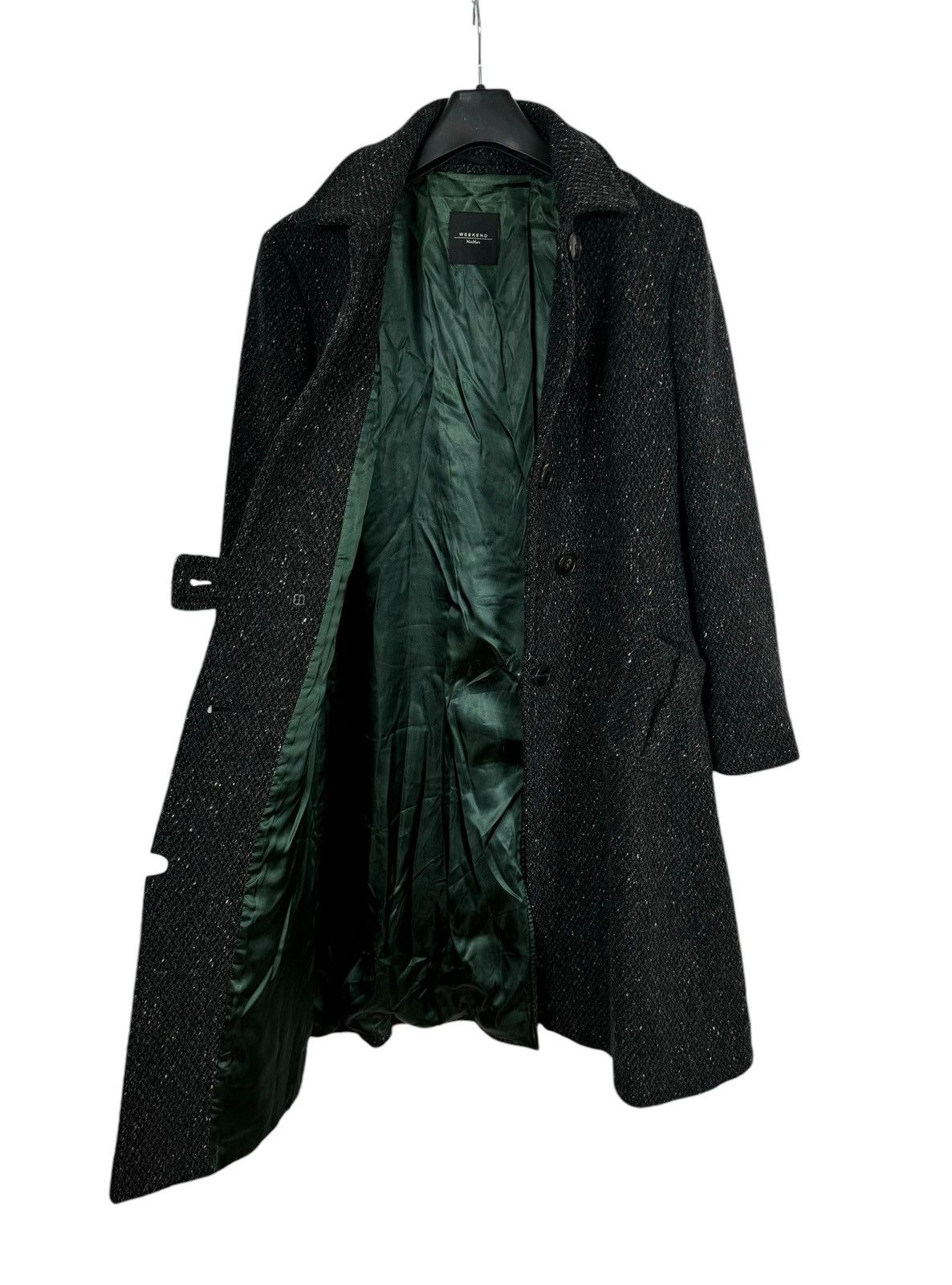 Weekend Max Mara Weekend Max Mara Knit Overcoat Lana Wool size US12 IT46 Size L / US 10 / IT 46 - 14 Thumbnail