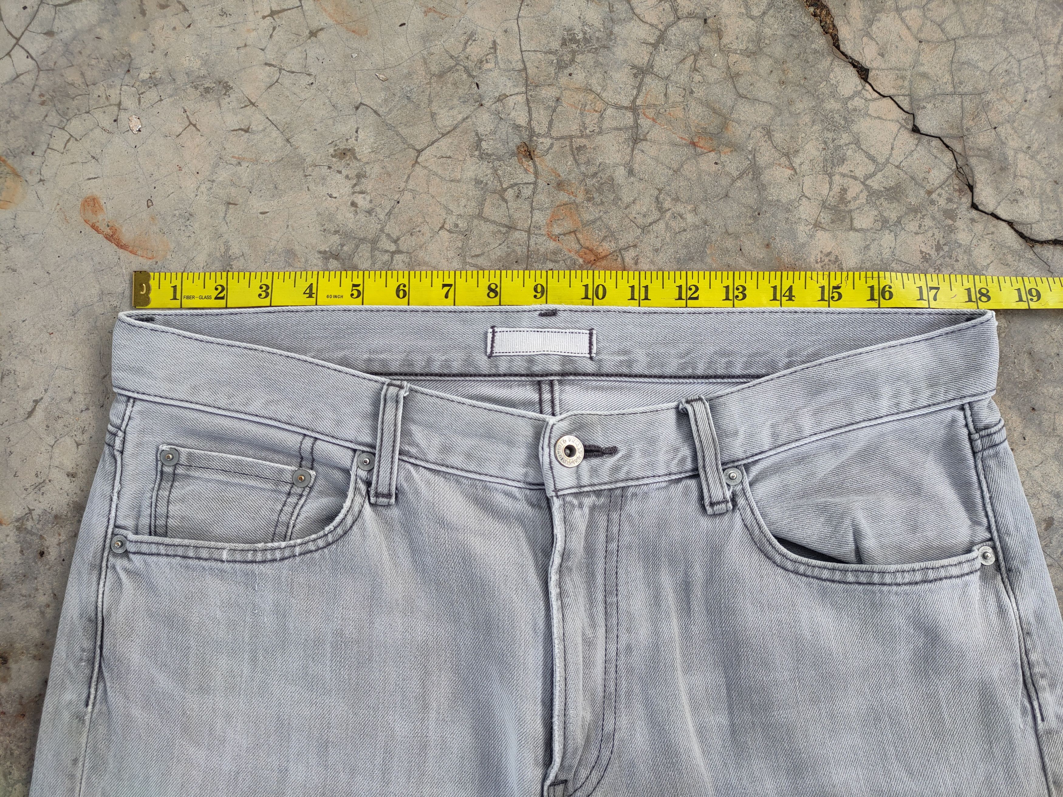 Japanese Brand VINTAGE JAPANESE FADED JEANS DENIM PANTS Size US 36 / EU 52 - 9 Thumbnail