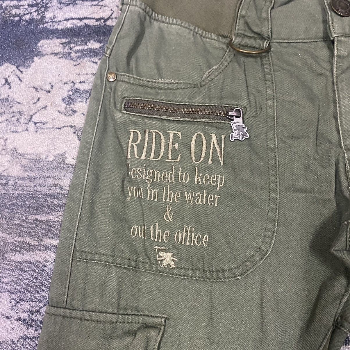 Japanese Brand × Vintage × Voodoo Tactical Vintage Gotcha Army Spellout Tactical Cargo Pants Size US 33 - 5 Thumbnail