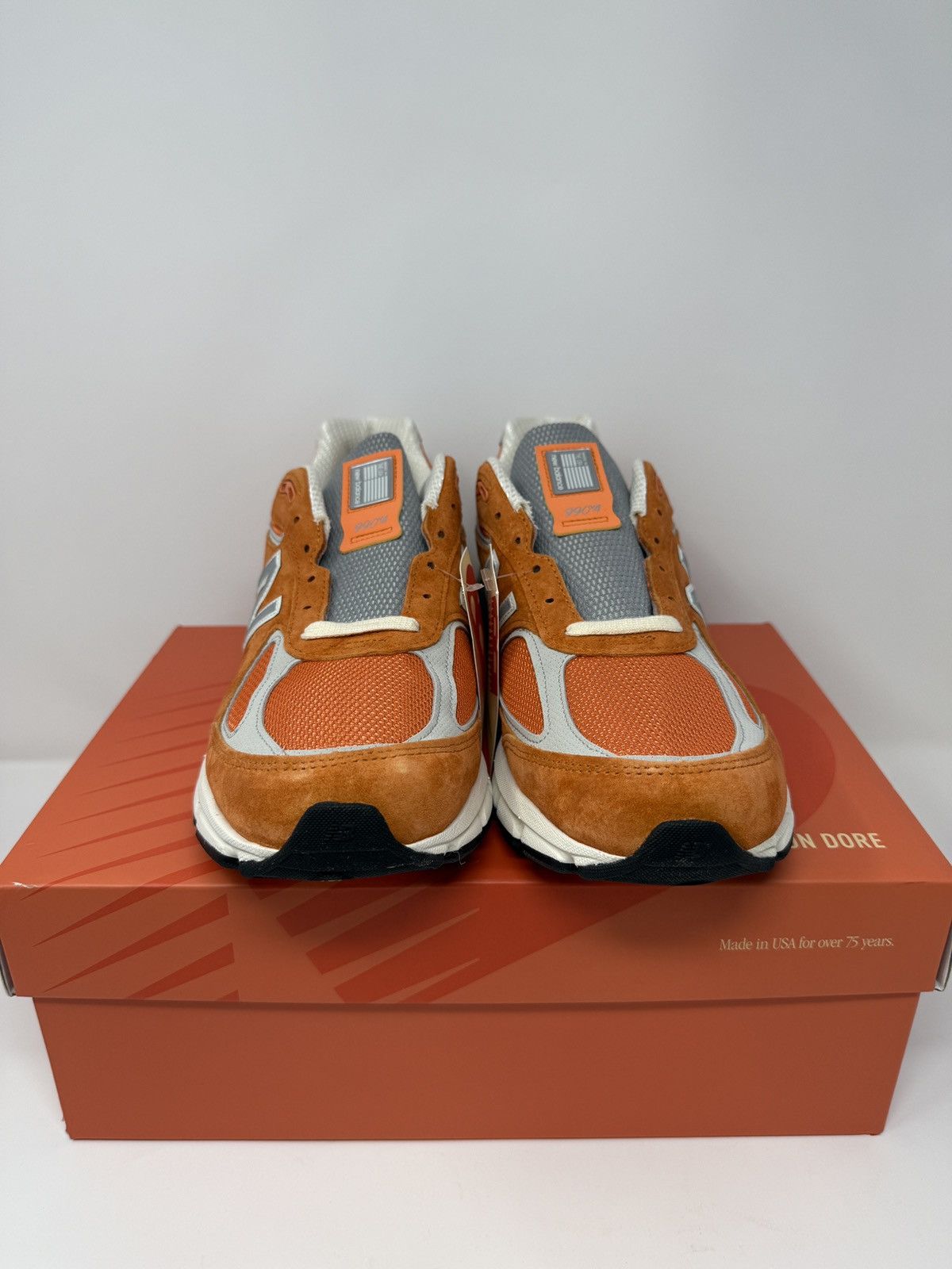 New Balance New Balance 990 v4 MiUSA Aime Leon Dore Red Clay Size 10 Size US 10 / EU 43 - 6 Thumbnail