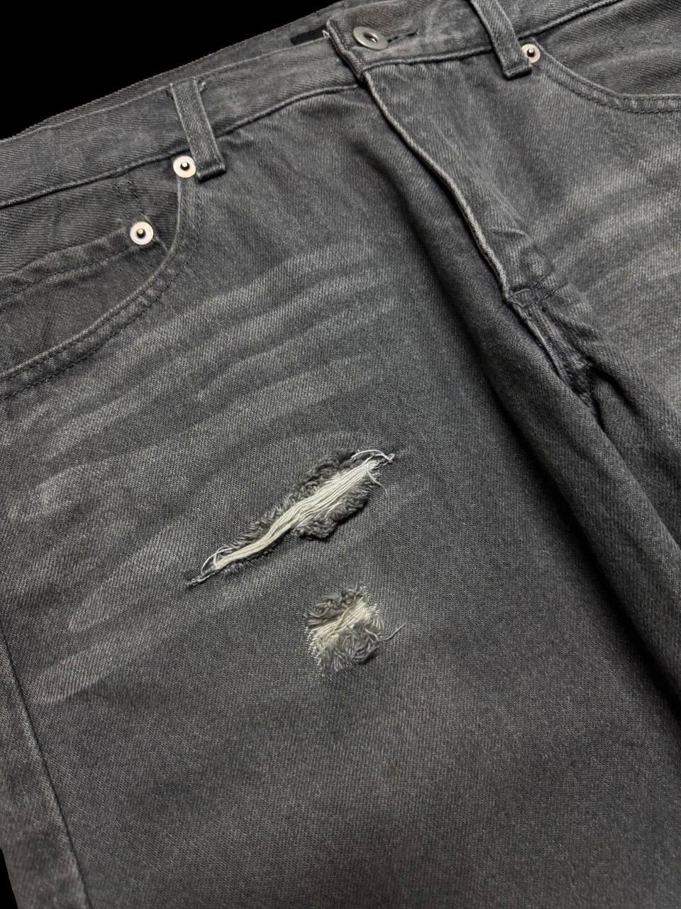 Designer SICK Men's Melrose Mudwash Grunge Distressed Ripped Jeans Size US 30 / EU 46 - 7 Thumbnail