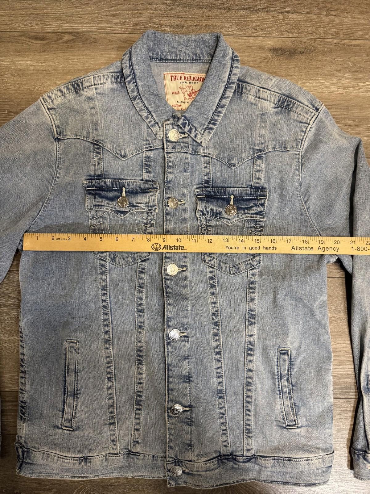 True Religion True Religion Denim Jacket Button Up Size Large Size US L / EU 52-54 / 3 - 5 Thumbnail